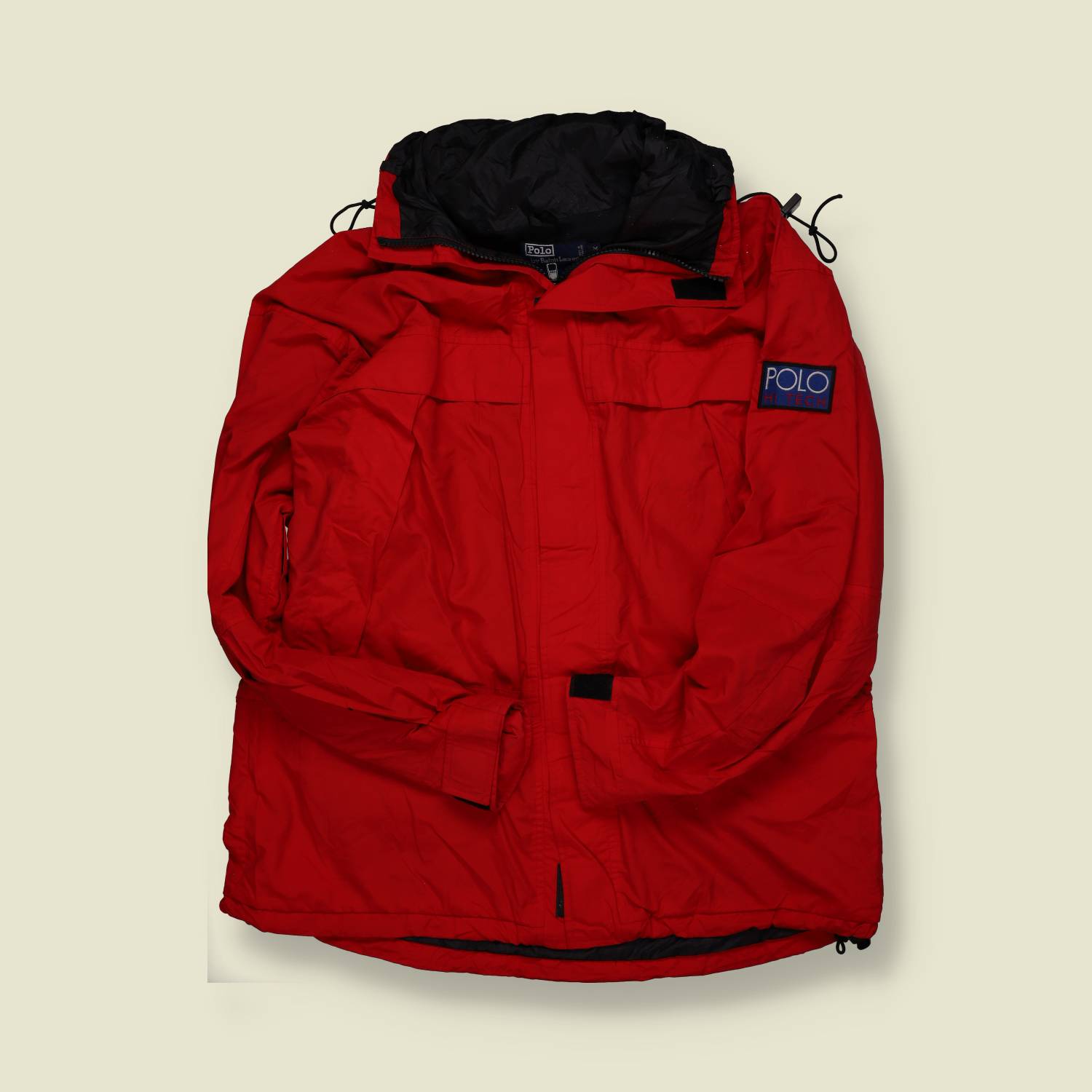 1990s | Polo Ralph Lauren | Polo Hi Tech Insulated Jacket | Red - M/L