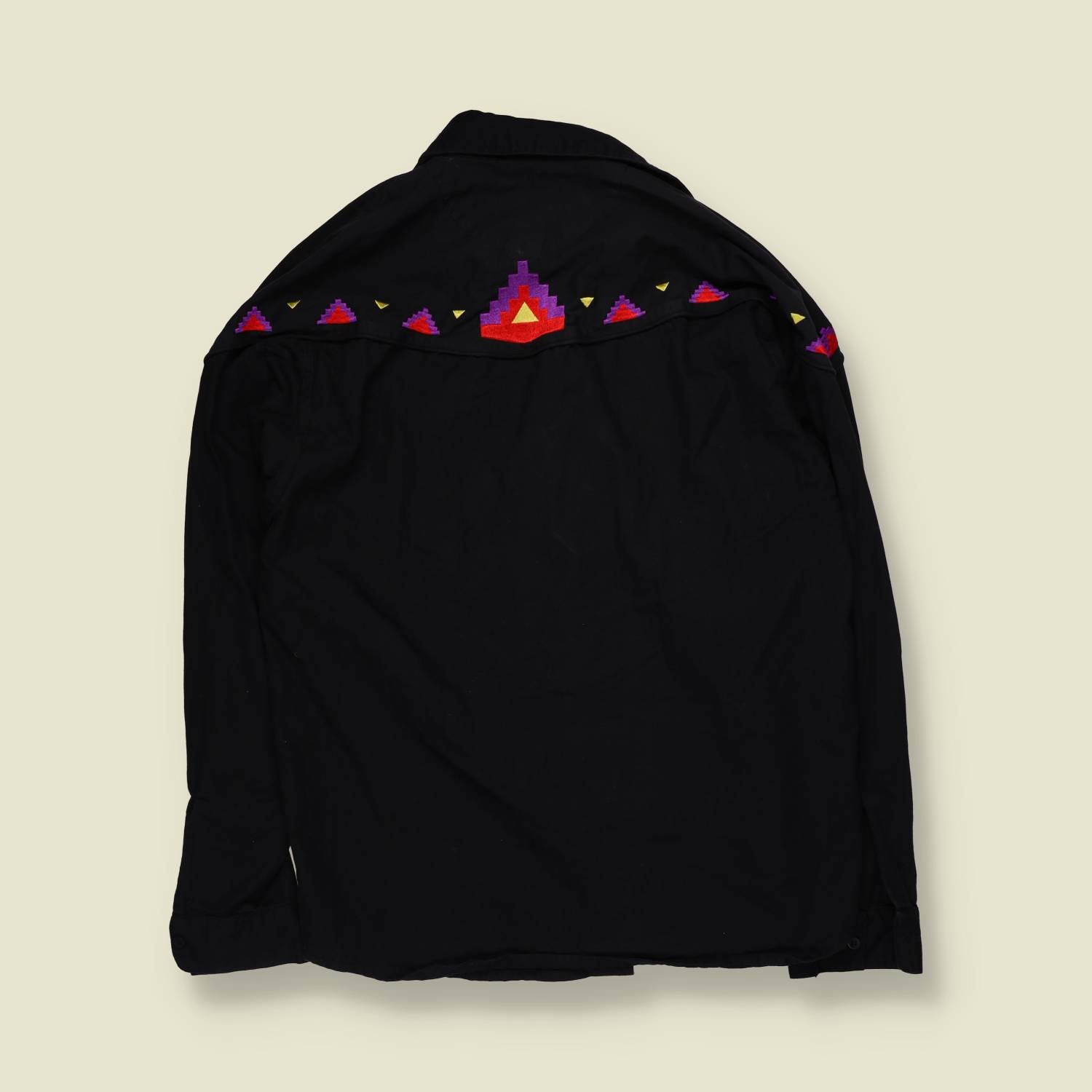 1990s | Wrangler | Western Blouse | Black - 12