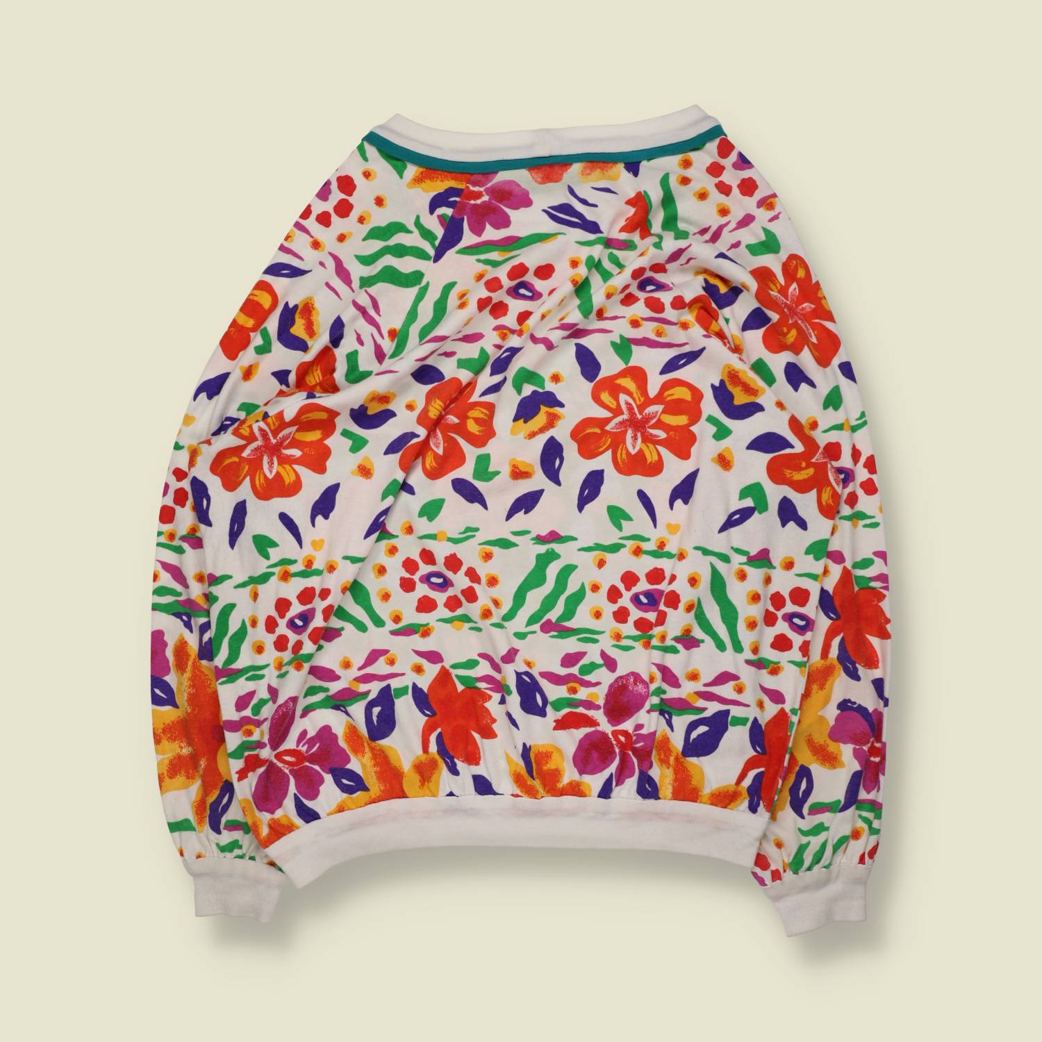 1980s | Printed Long Sleeve Tee - 20