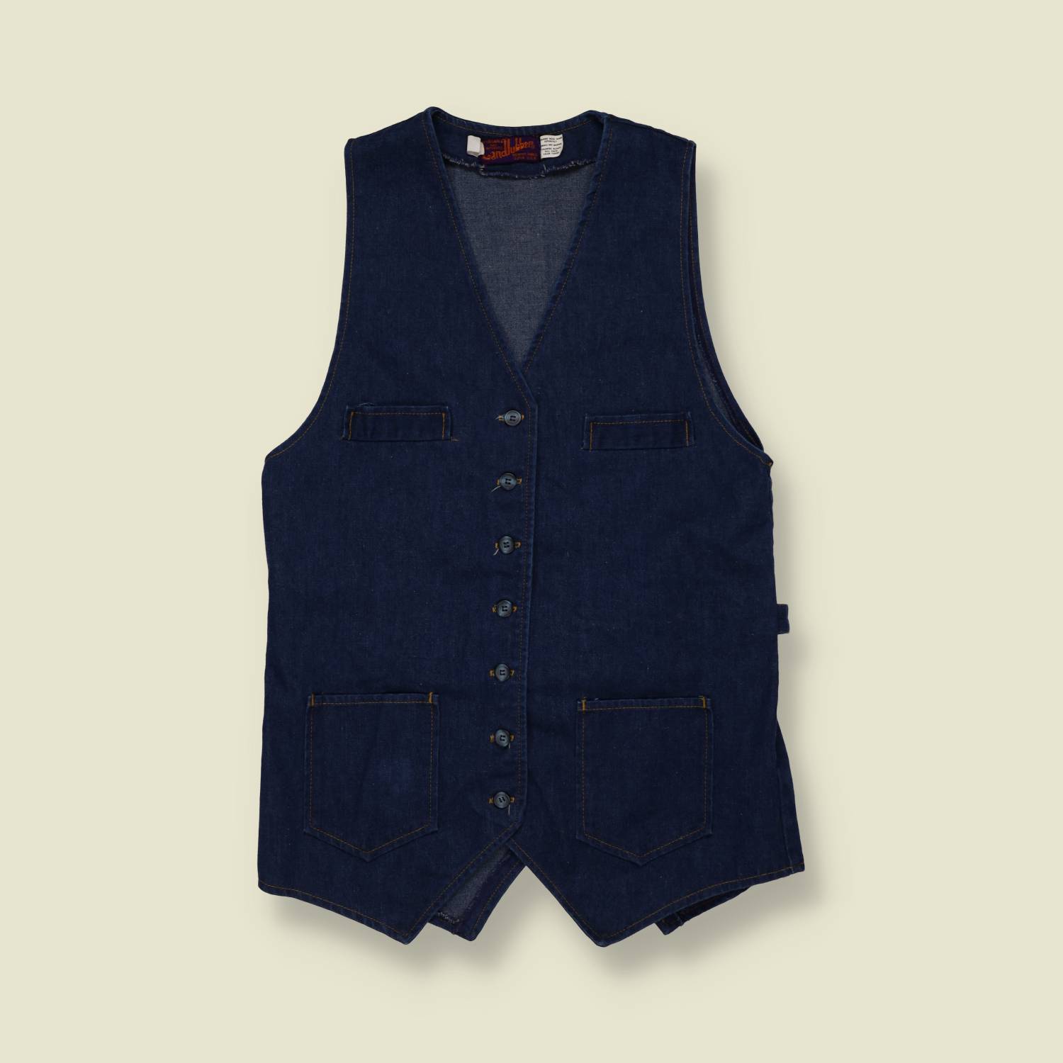 1970s | Landlubber | Half Belted Waistcoat - 10