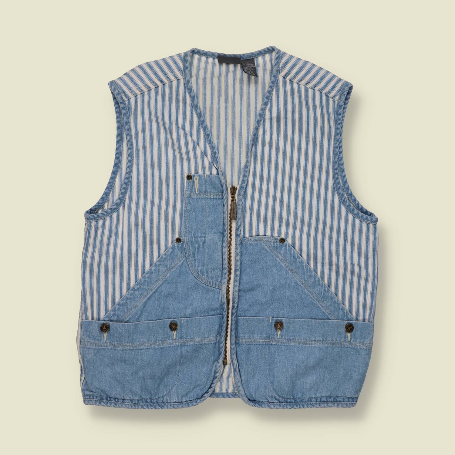 1990s | Liz Wear | Cotton Waistcoat - 14