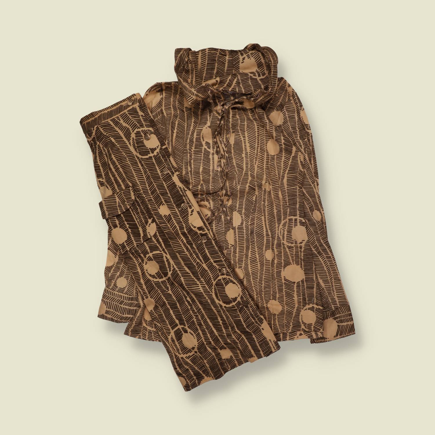 1970s | TGL | Deadstock | Cotton Two Piece Set - 10 / W24