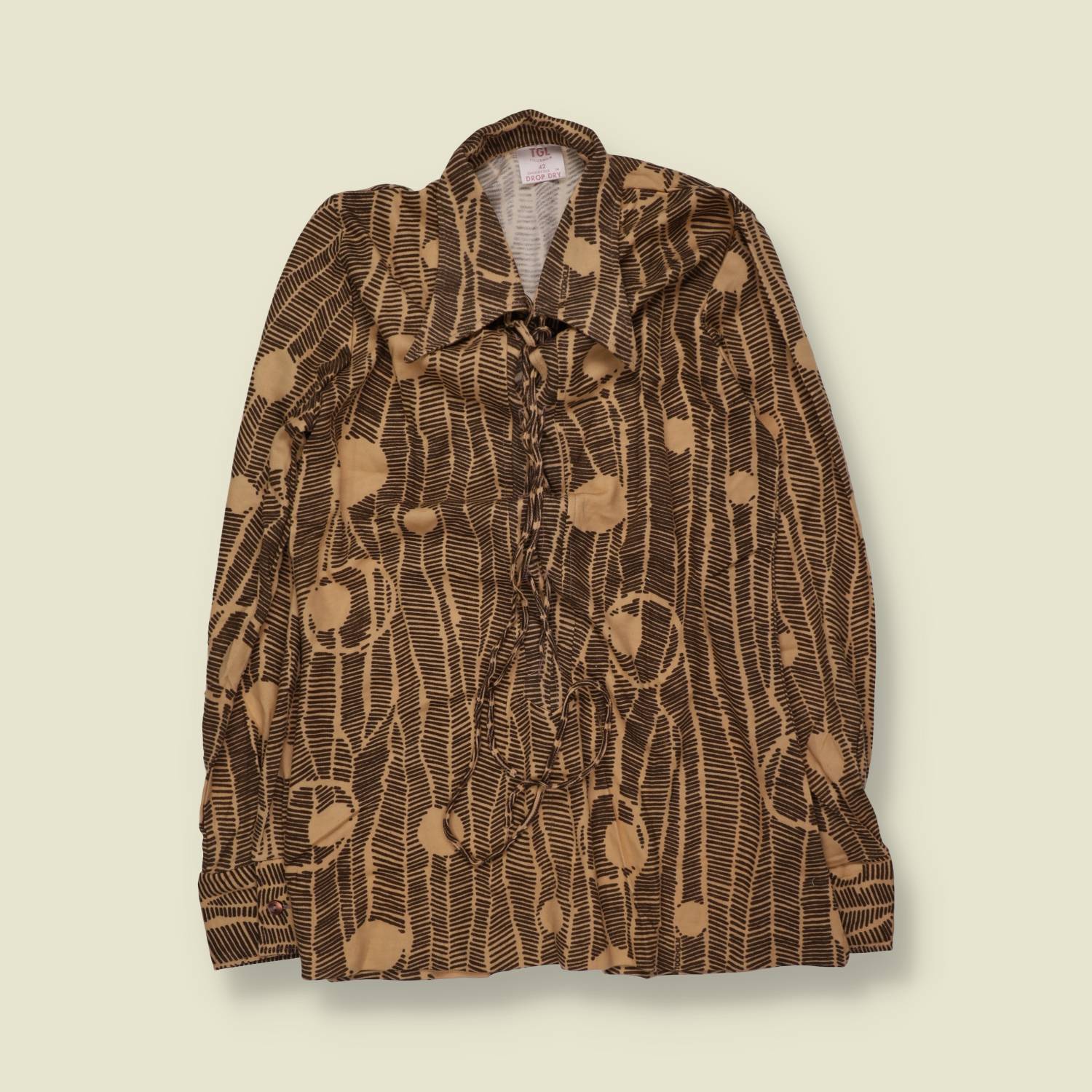 1970s | TGL | Deadstock | Cotton Two Piece Set - 10 / w28