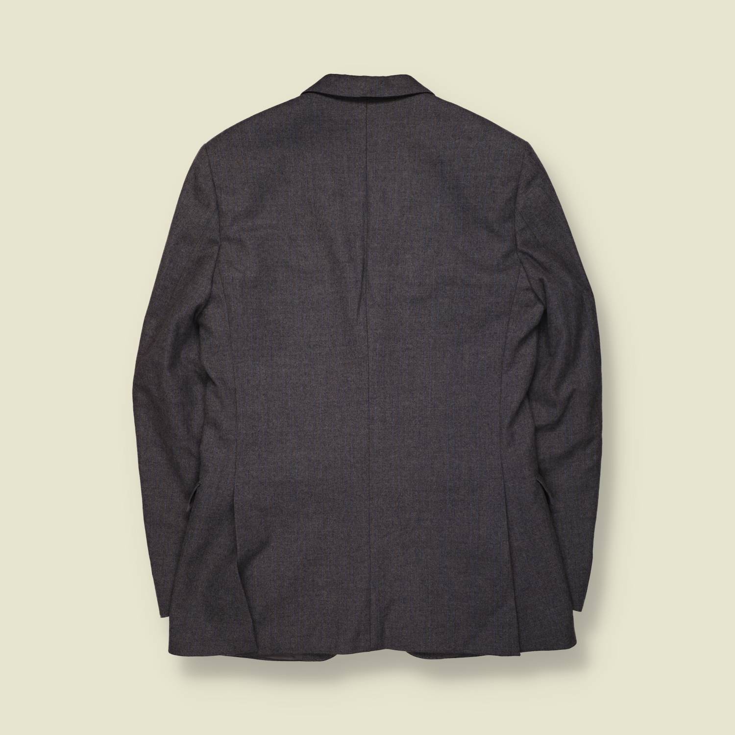 1970s | Wool Blazer | Charcoal | Made in Romania - XS