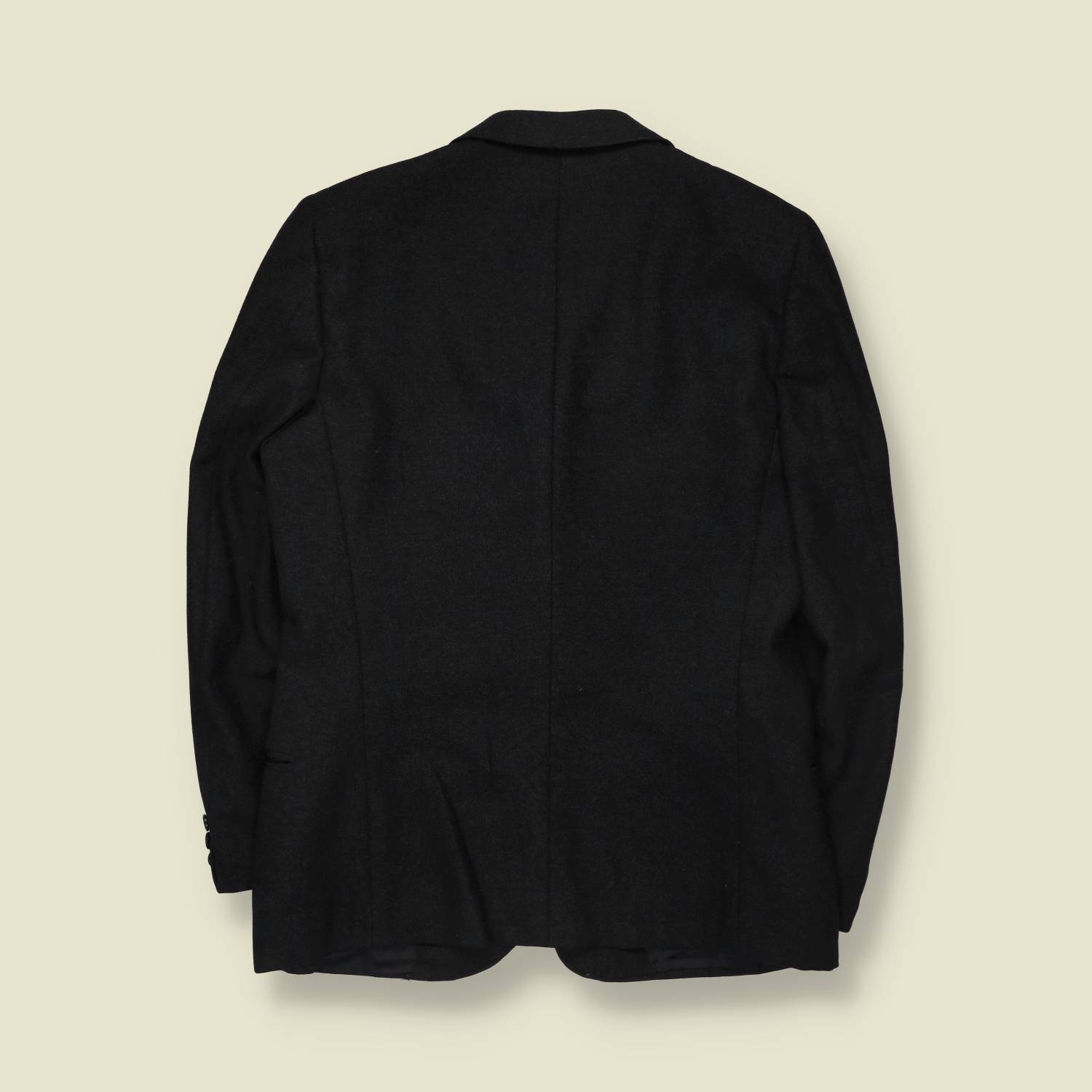 1970s | Berty | Wool Blazer | Black | Made in Italy - XS