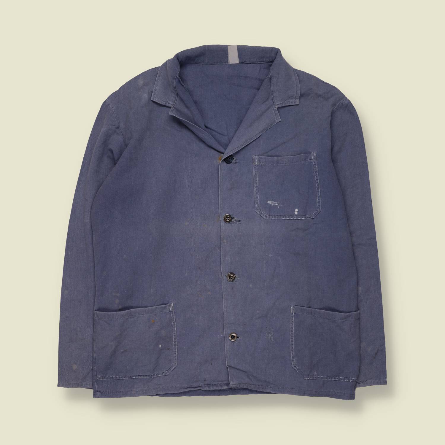 1980s | Chore Jacket | Faded Blue - M