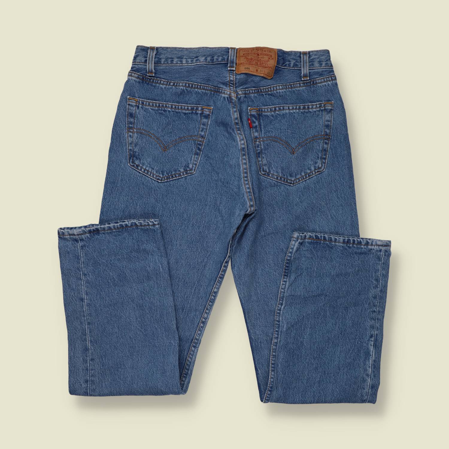 1980s | Levi's 501 | Made in USA | Jeans | Blue Wash - w30