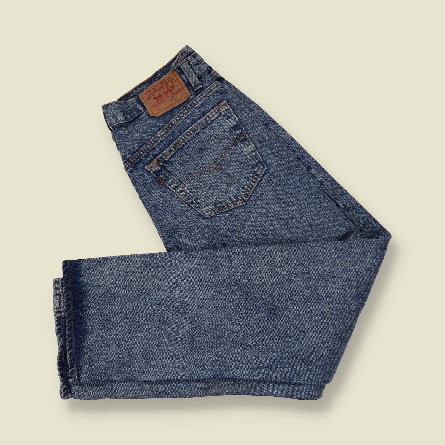 1980s | Levi's 501 | Made in USA | Jeans | Acid Wash - w32