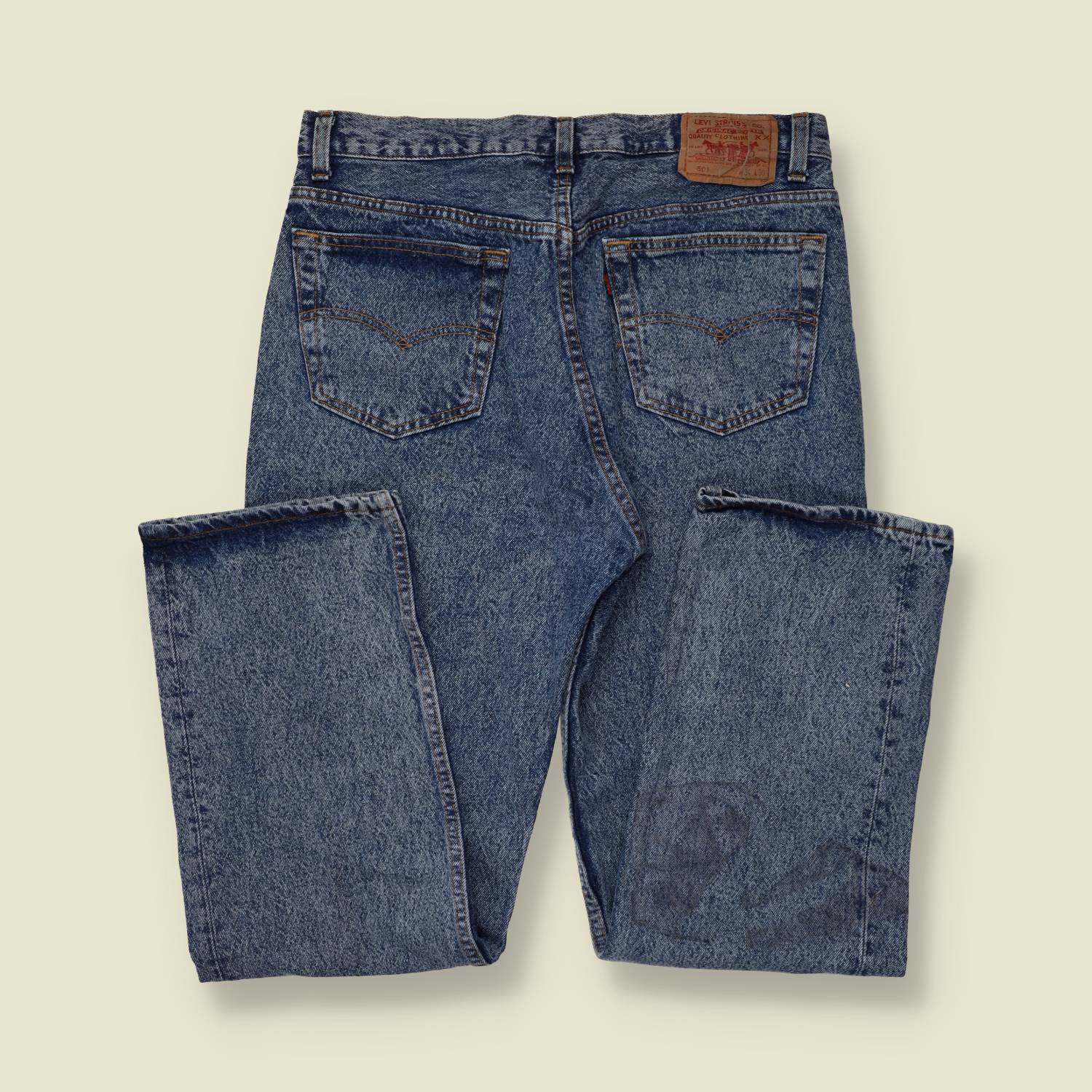 1980s | Levi's 501 | Made in USA | Jeans | Acid Wash - w32