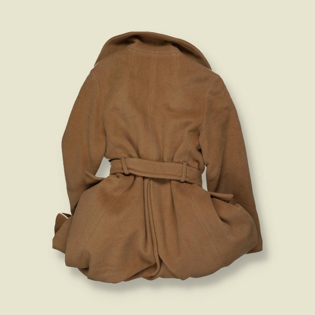 1970s | Nanette Shoppe | Camel Belted Coat - 6