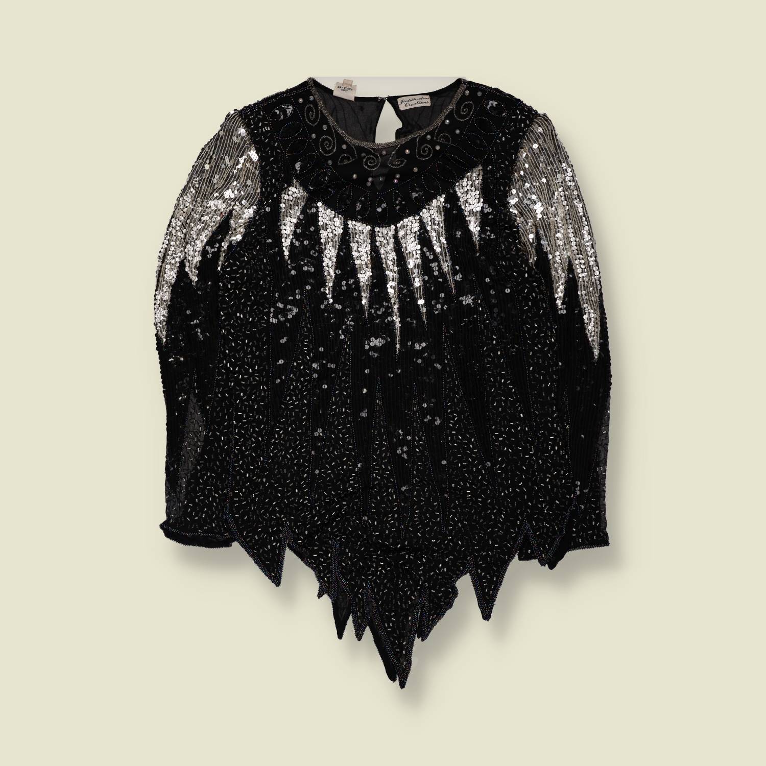 1980s | Judith Ann Creations | Embellished Evening Top - 16