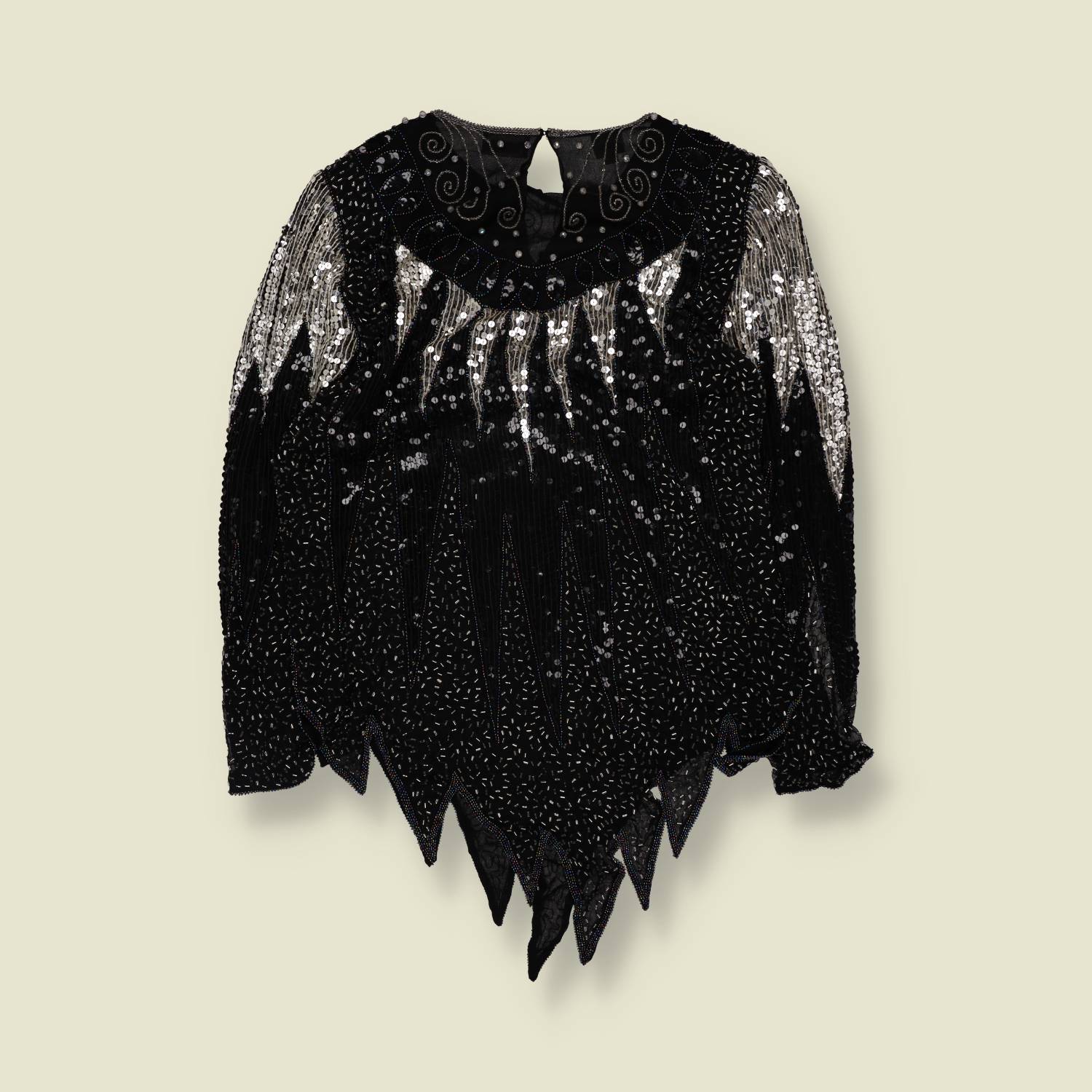 1980s | Judith Ann Creations | Embellished Evening Top - 16
