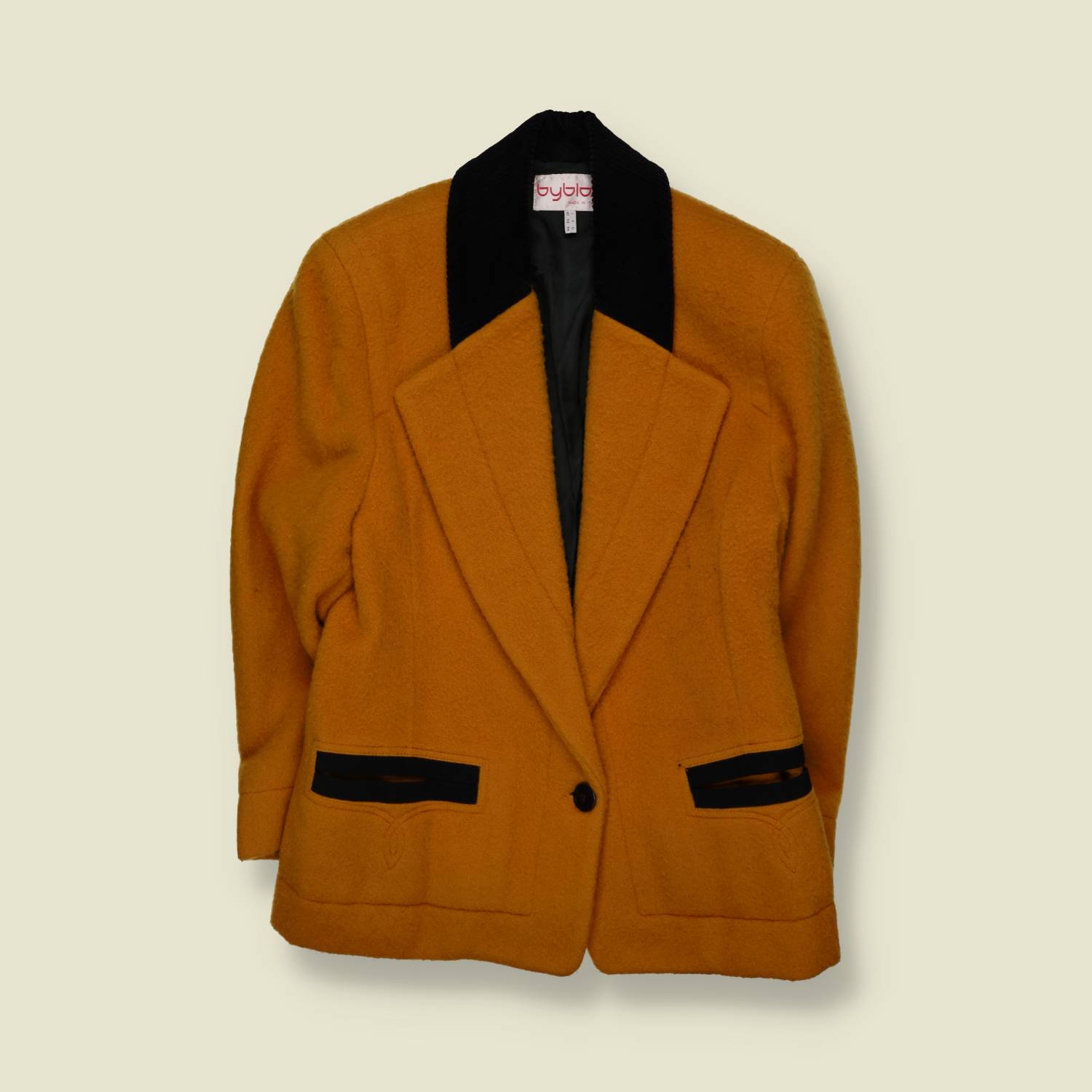 1980s–1990s | Byblos | Made in Italy Blazer | Mustard - 12