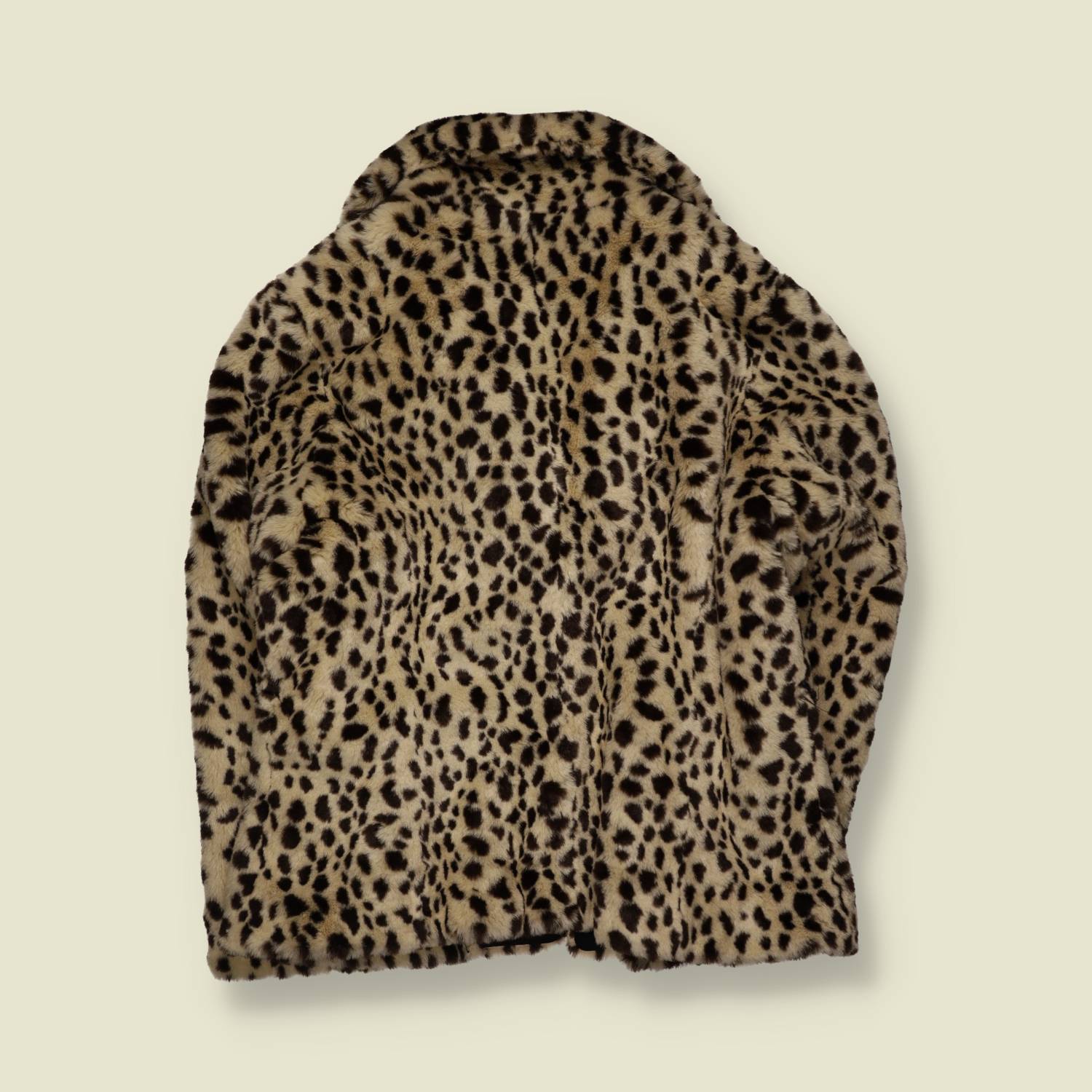 1990s | Sprugel Fur | Faux Fur Coat | Brown