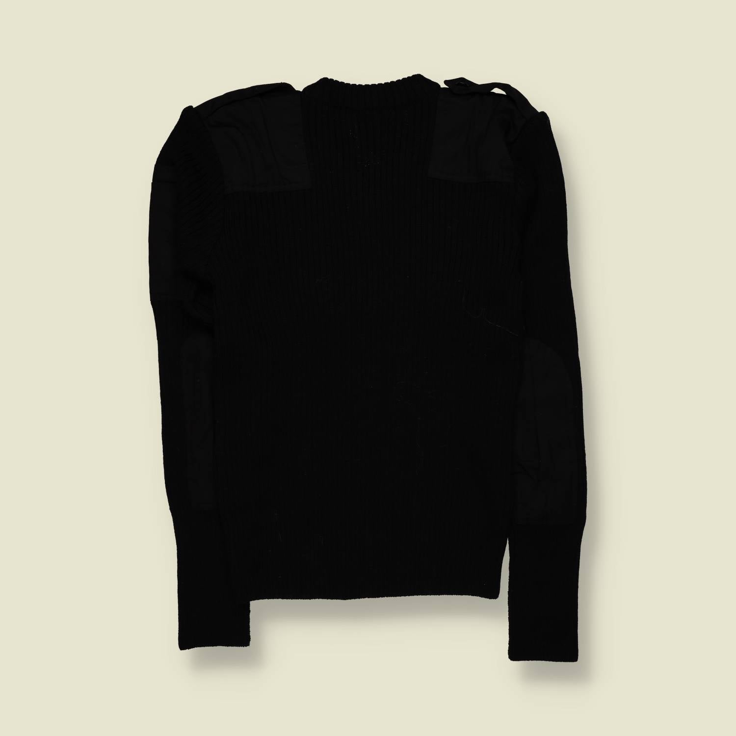 1990s | AK | Commando Sweater | Black – XS