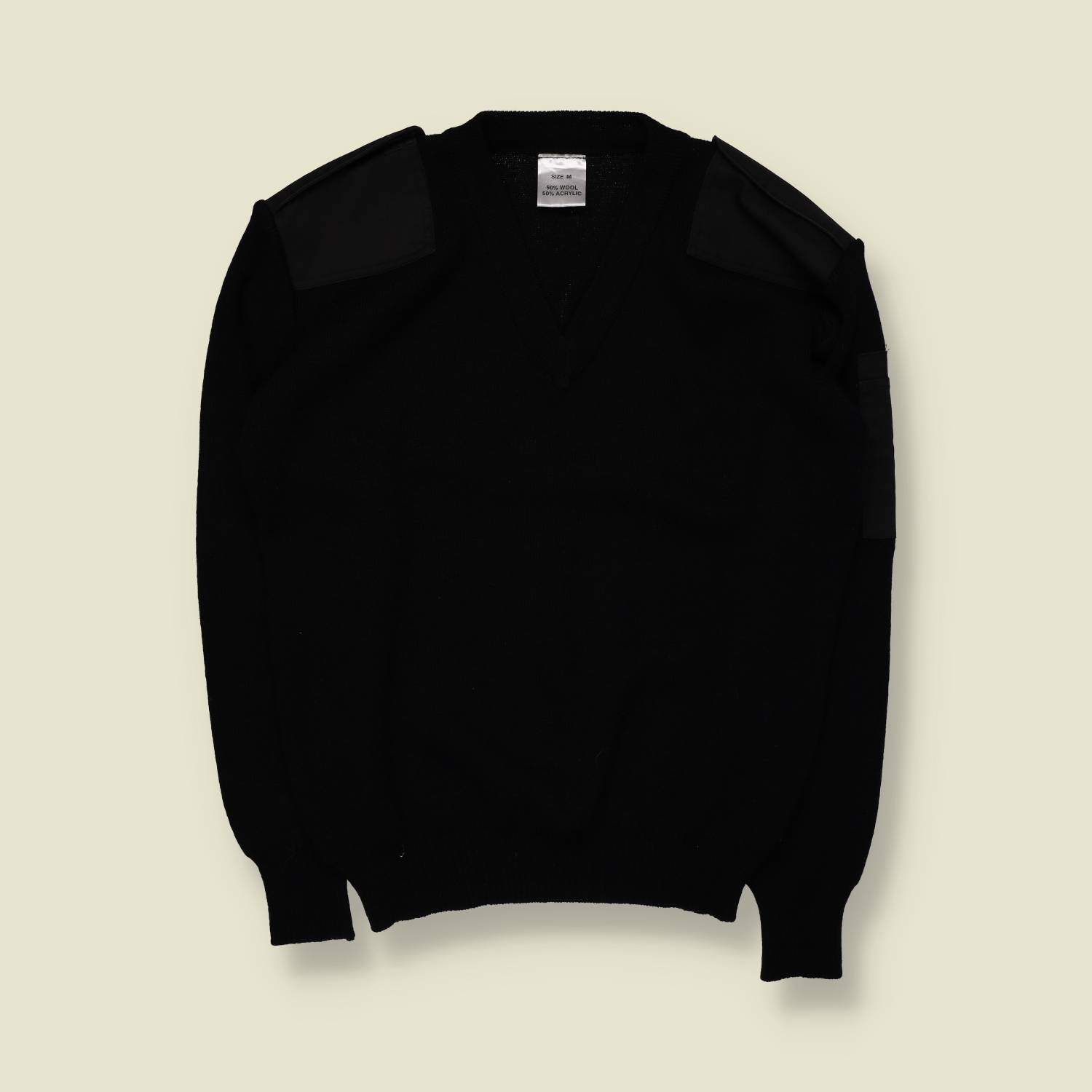 1990s | Commando Sweater | Black – M
