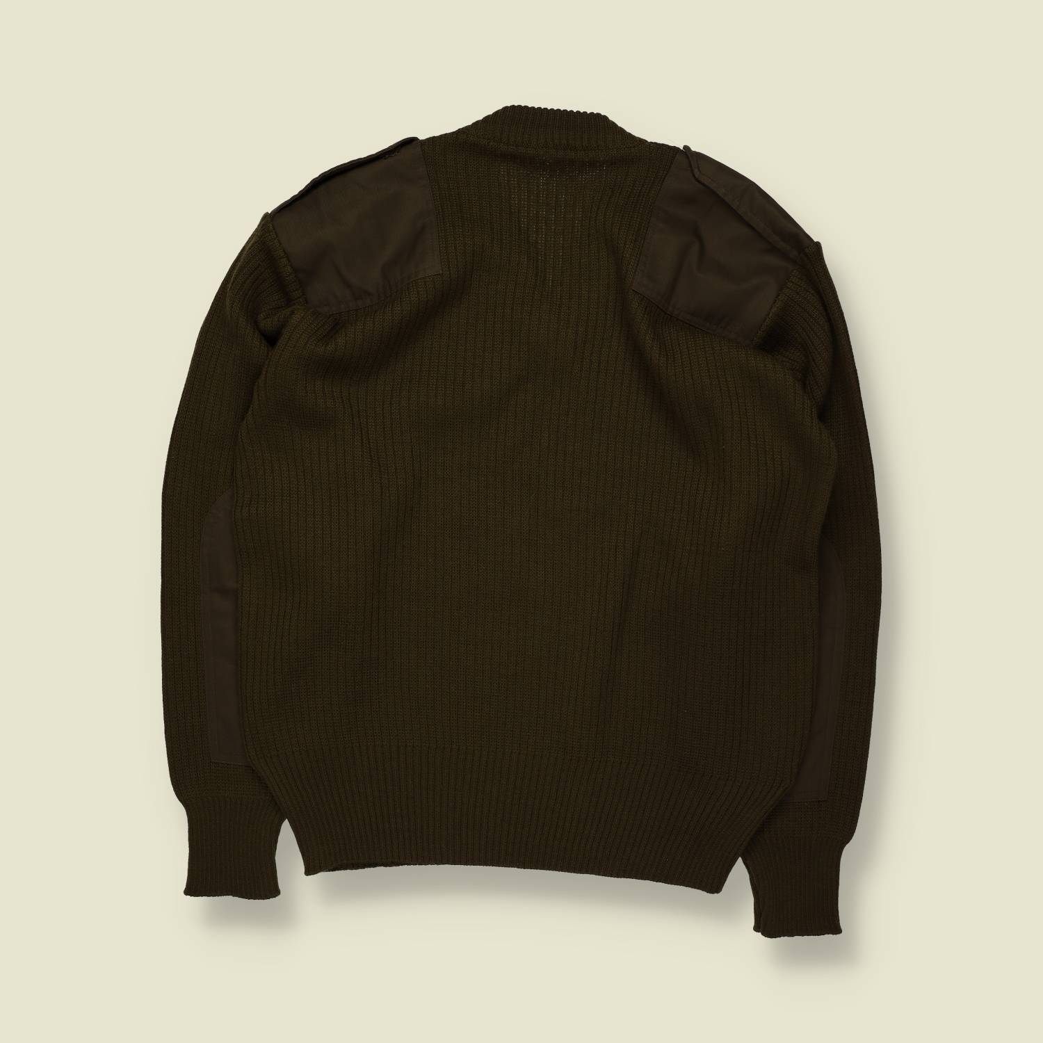 1990s | Commando Sweater | Olive – L