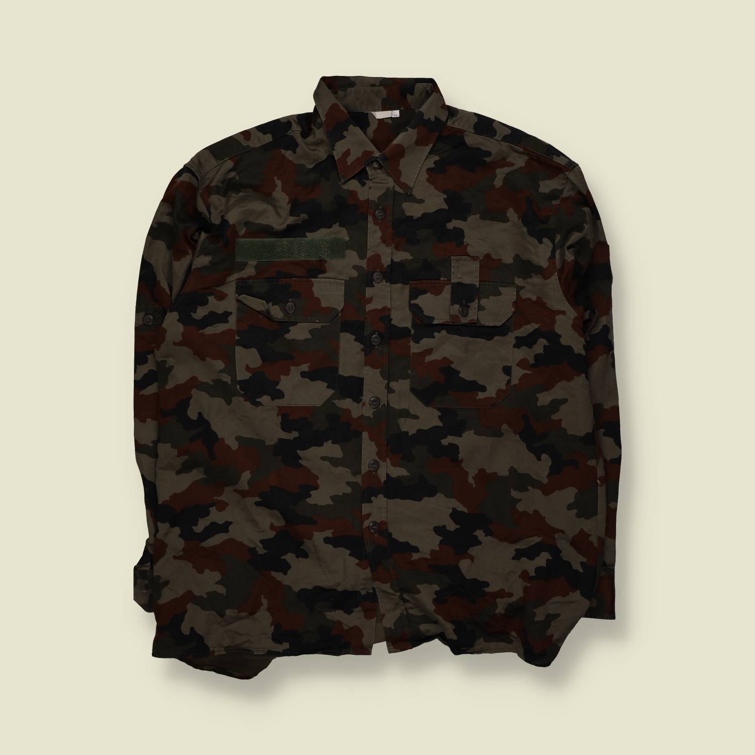 1990s | Slovenian Army | M91 Camouflage Field Shirt | Woodland – XXL