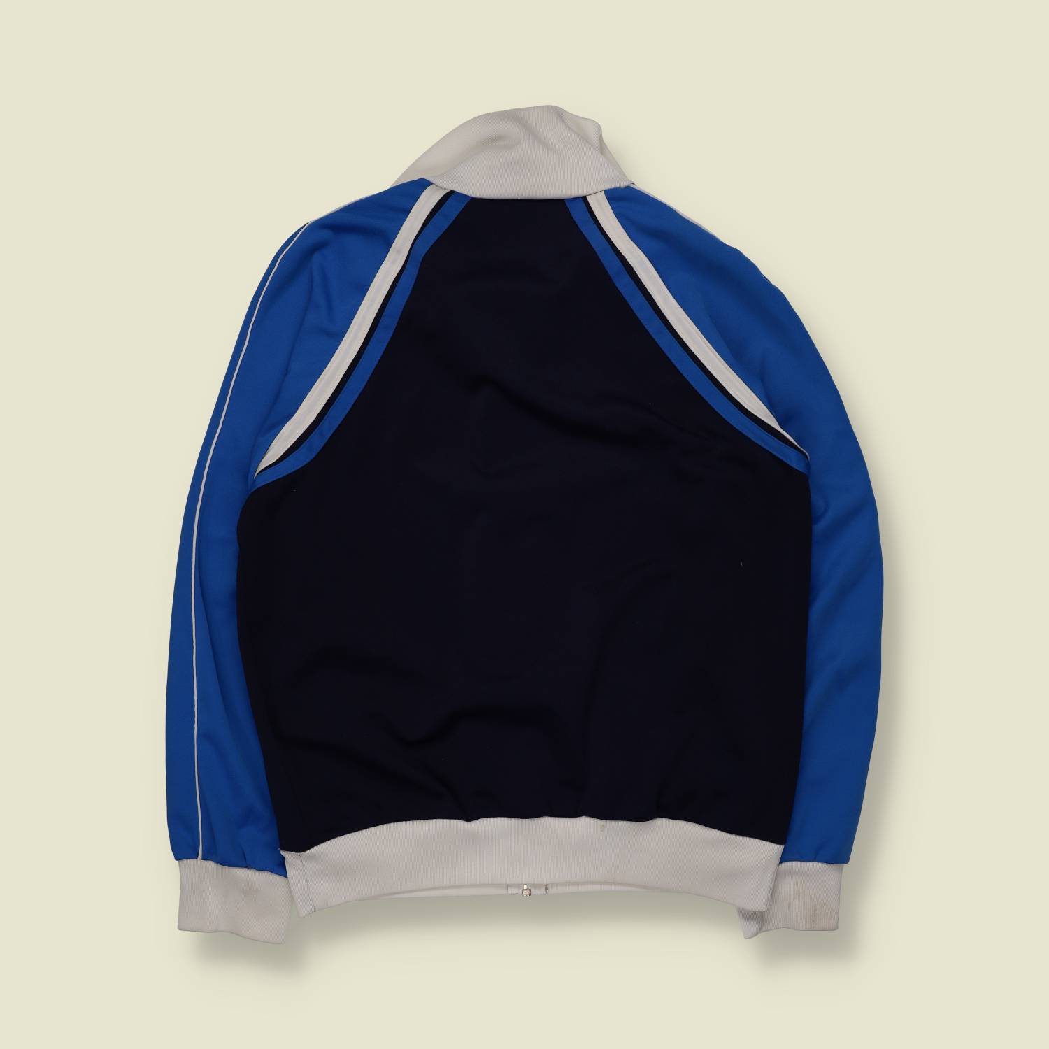 1970s–1980s | Sergio Tacchini | Track Jacket | Navy Blue White – S