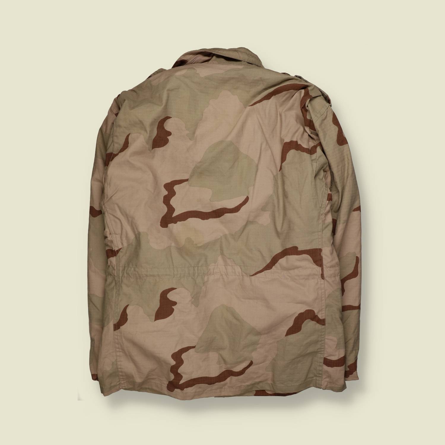 2000s | Desert Camo M-65 Style Field Jacket – L