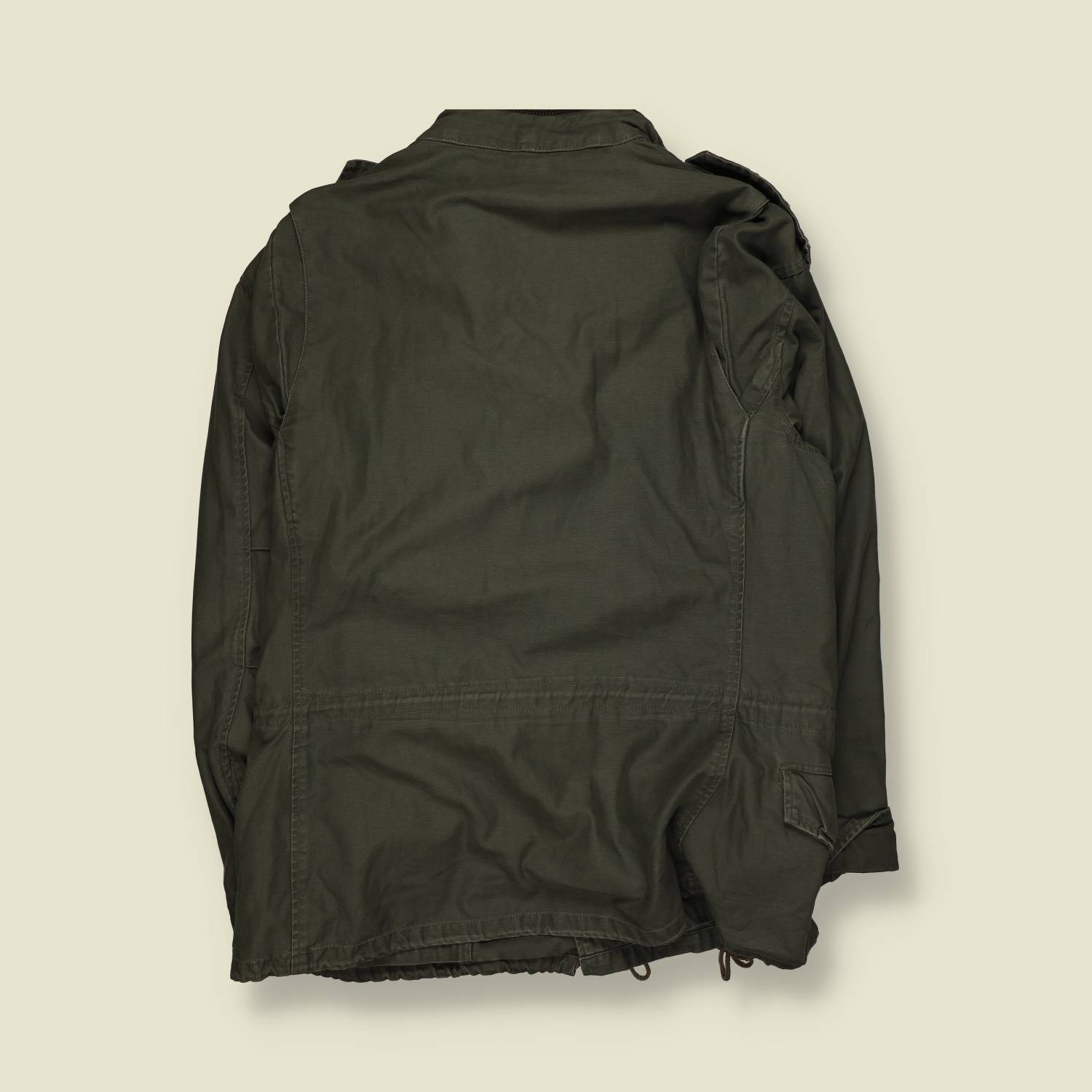 1990s | Med-Lab | 1956 Reproduction M-65 Field Jacket | U.S. Marines Patch – XL