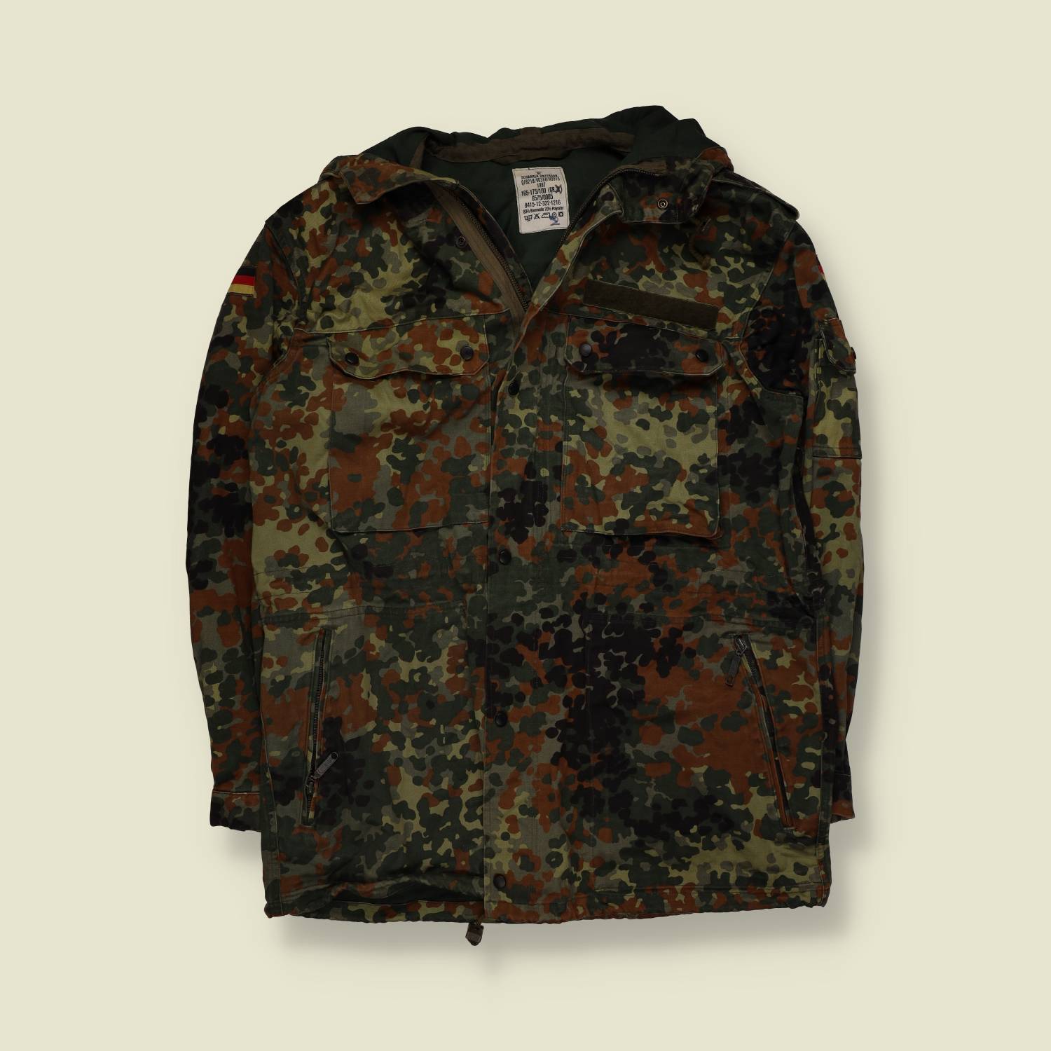 1997 | German Bundeswehr | Flecktarn Field Jacket – XL