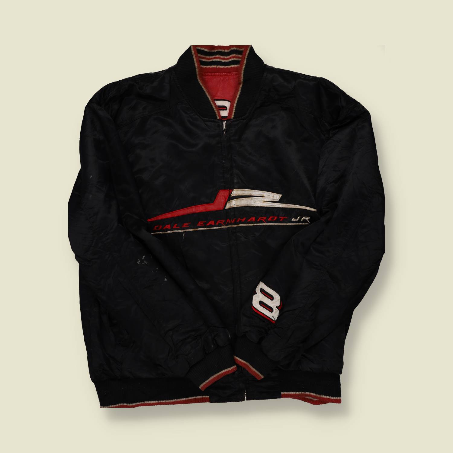 2000s Reversible Budweiser Leather Nascar Jacket - XXL