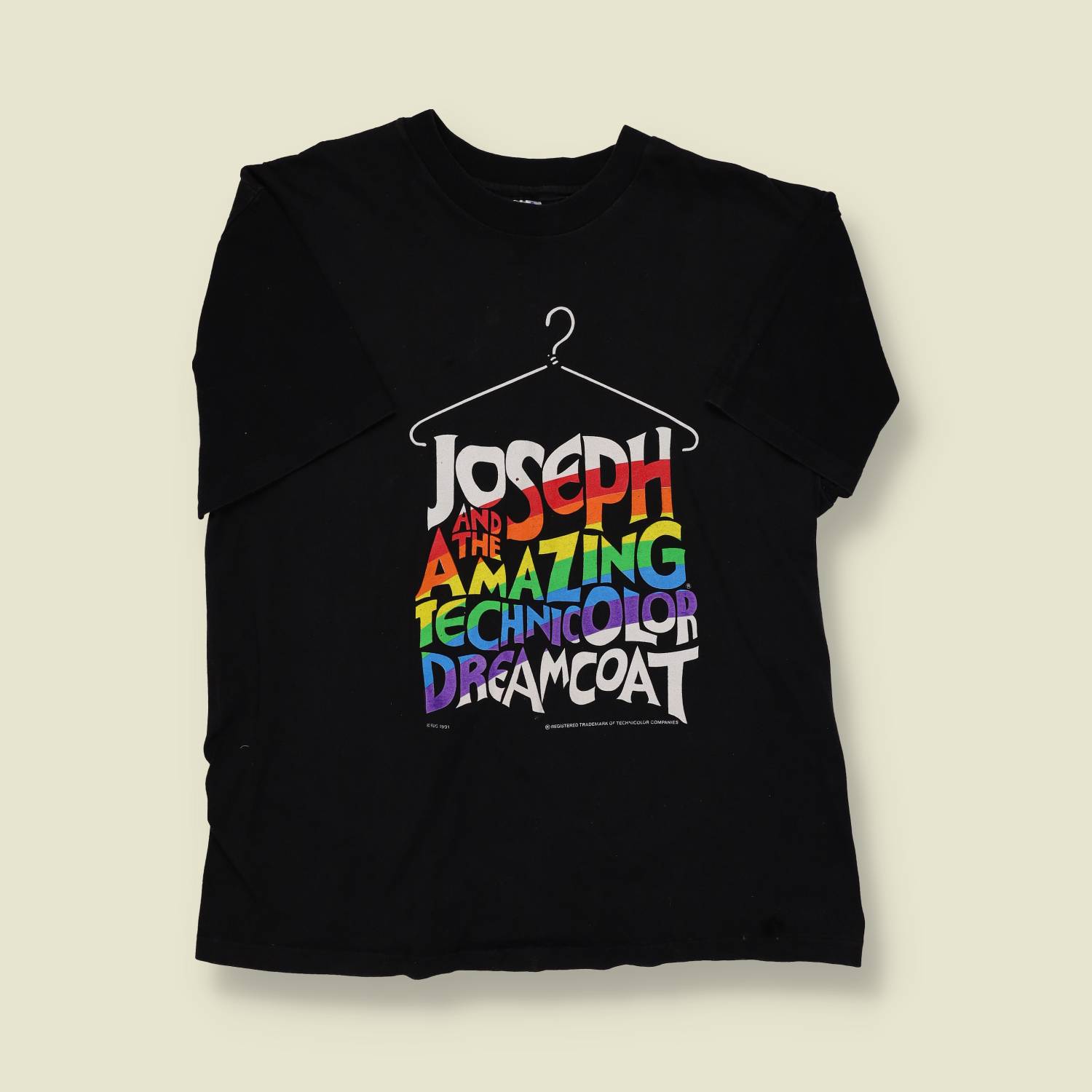 1991 Joseph and the Amazing Technicolor Dreamcoat Tee - M