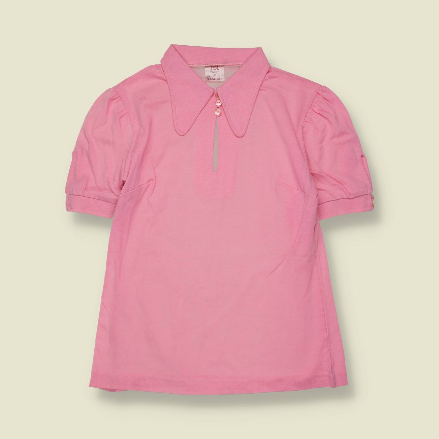 1970s | TGL Stockholm | Deadstock Blouse | Pink - 6