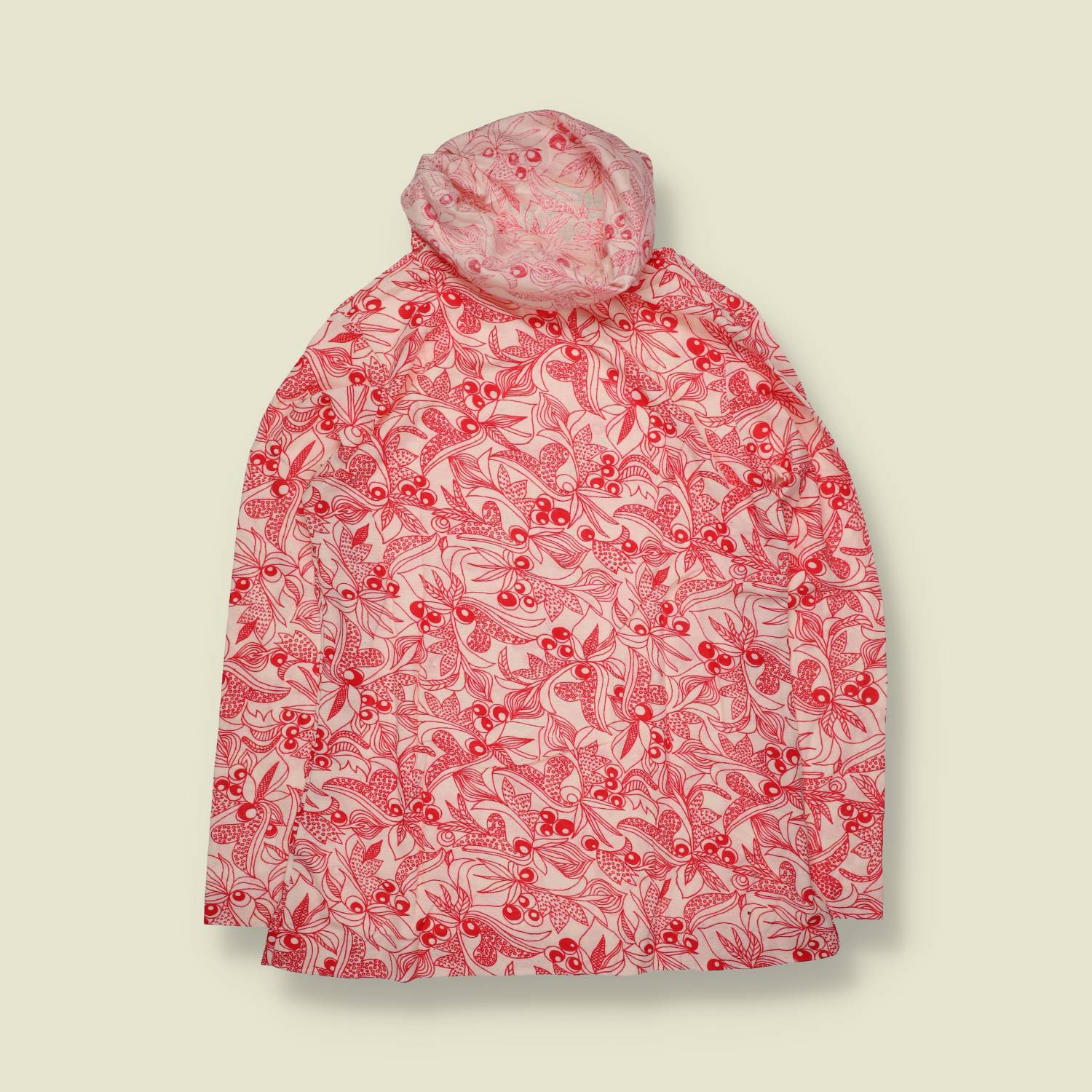 1970s | TGL | Deadstock Blouse | Pink Floral Print - 10