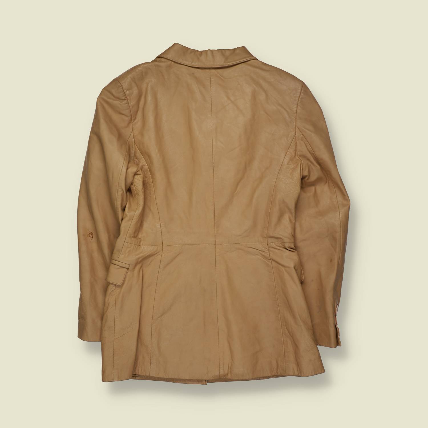 1980s–1990s | Lily | Leather Jacket | Tan - 8