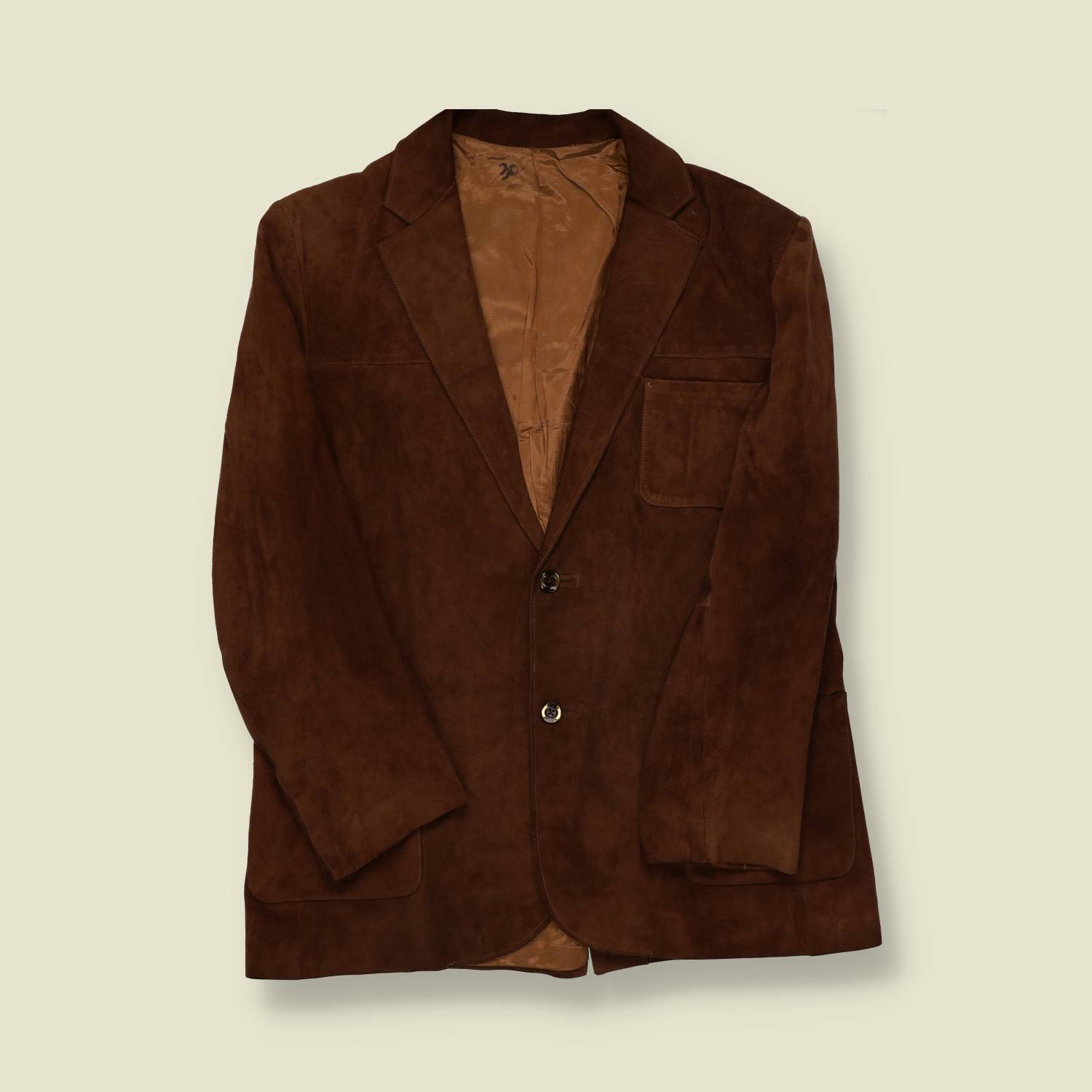 1960s Western Leather Blazer -M