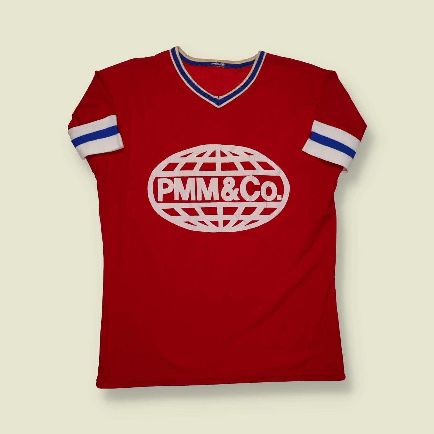 1970s | Russell Athletic | PMM & Co. Jersey – Red, White & Blue - S