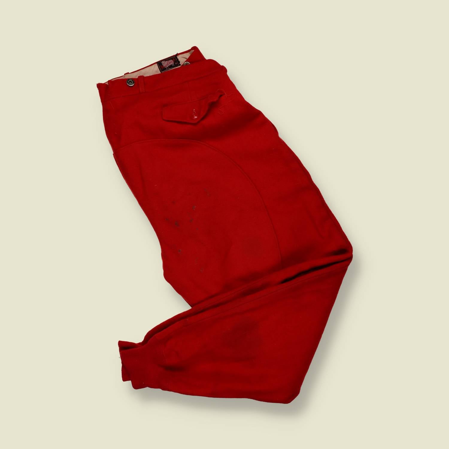 1940s–1950s | Woolrich | Wool Hunting Trousers – Red - W38-40