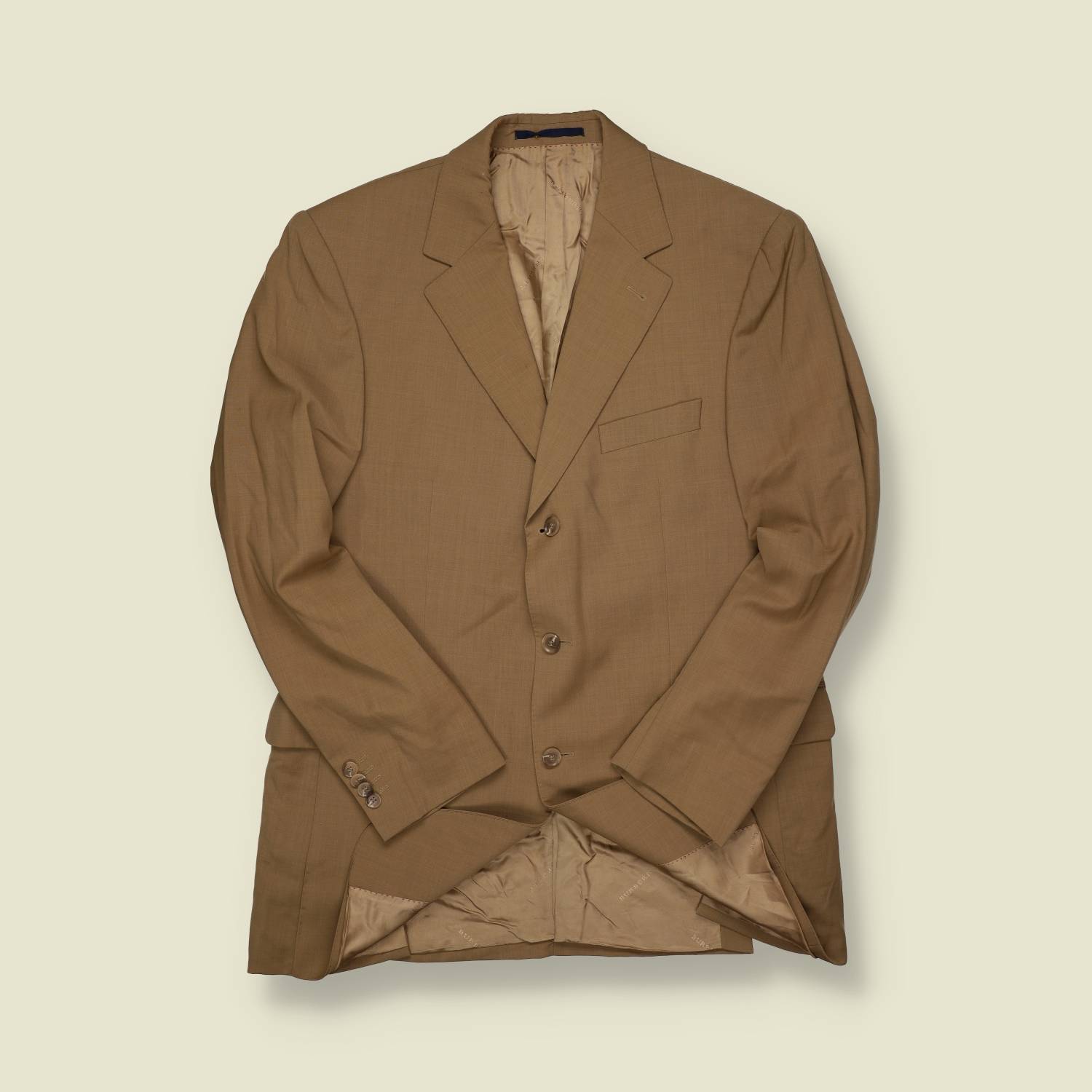 1990s | Yves Saint Laurent | Camel Sports Jacket - L