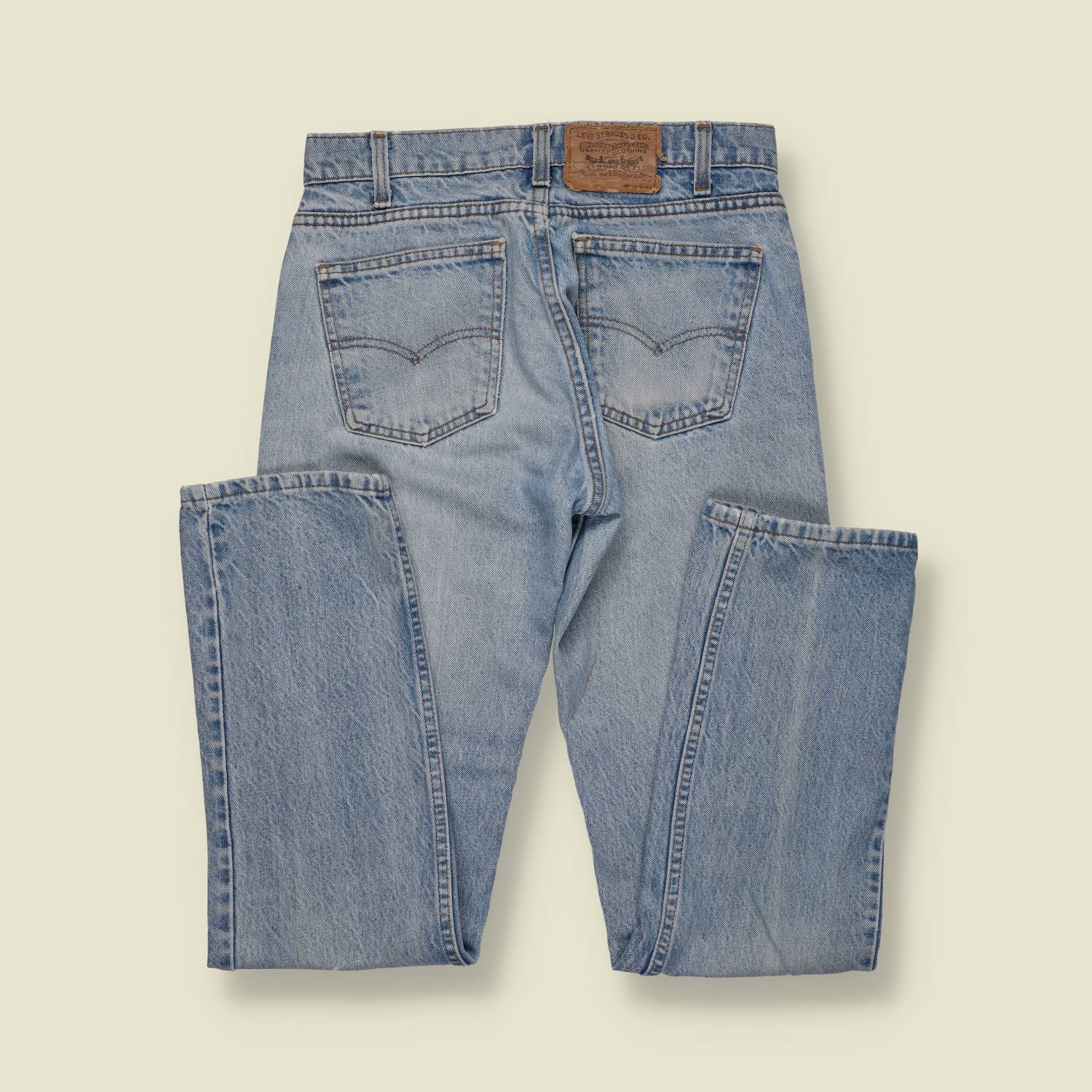 1980s | Levi’s Orange Tab 505 | Made in USA – Light Wash - w32