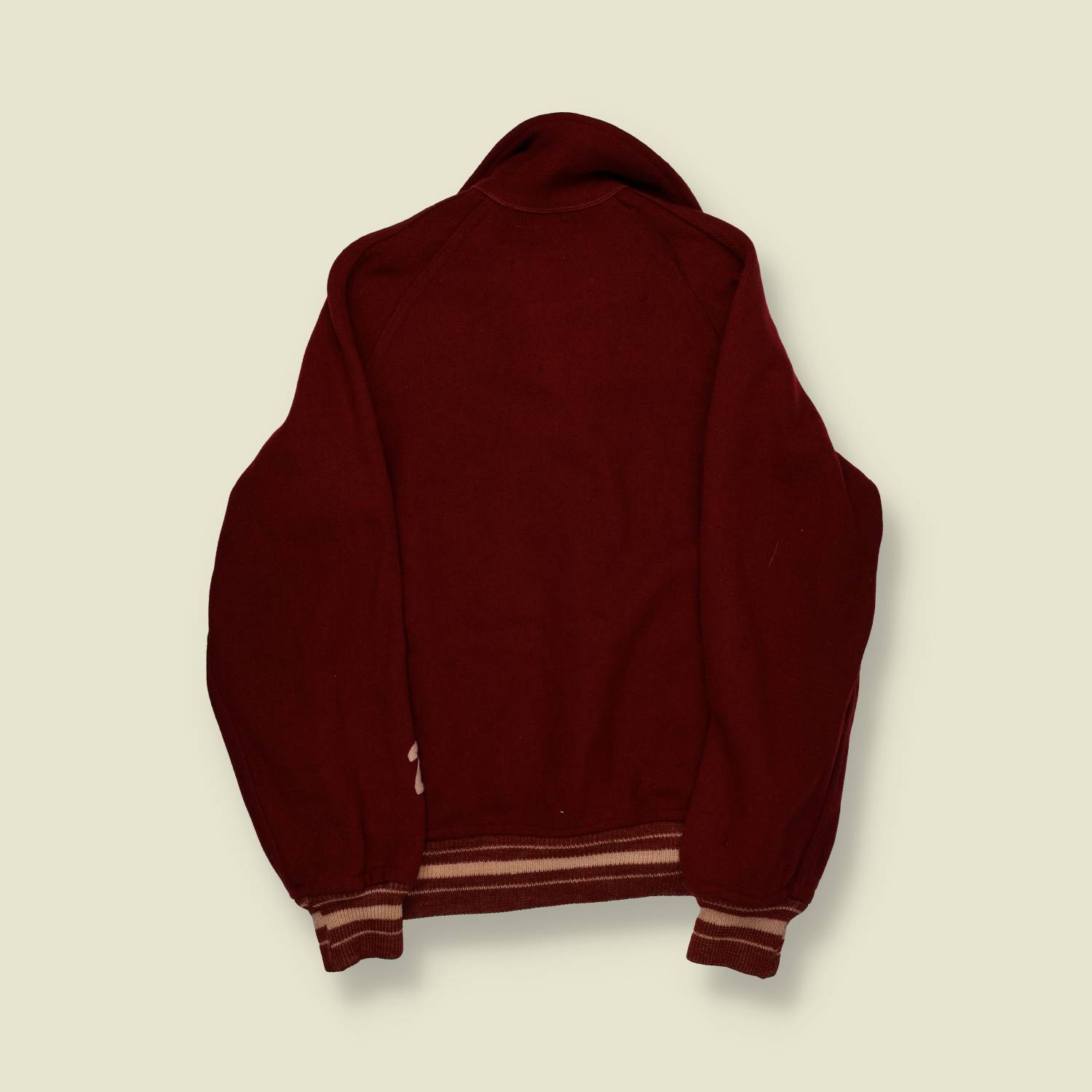 1940s | Bill Battey Sporting Goods | Wool Varsity Jacket – Maroon - S