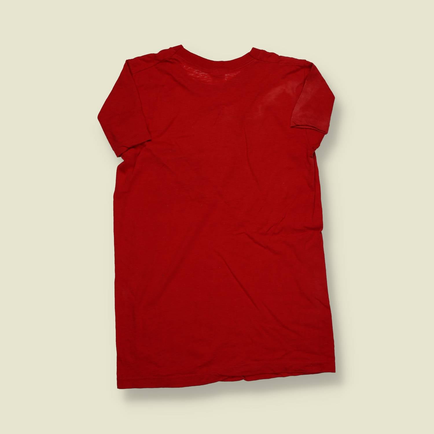 1960s | Fruit of the Loom | Pocket T-Shirt – Red Cotton