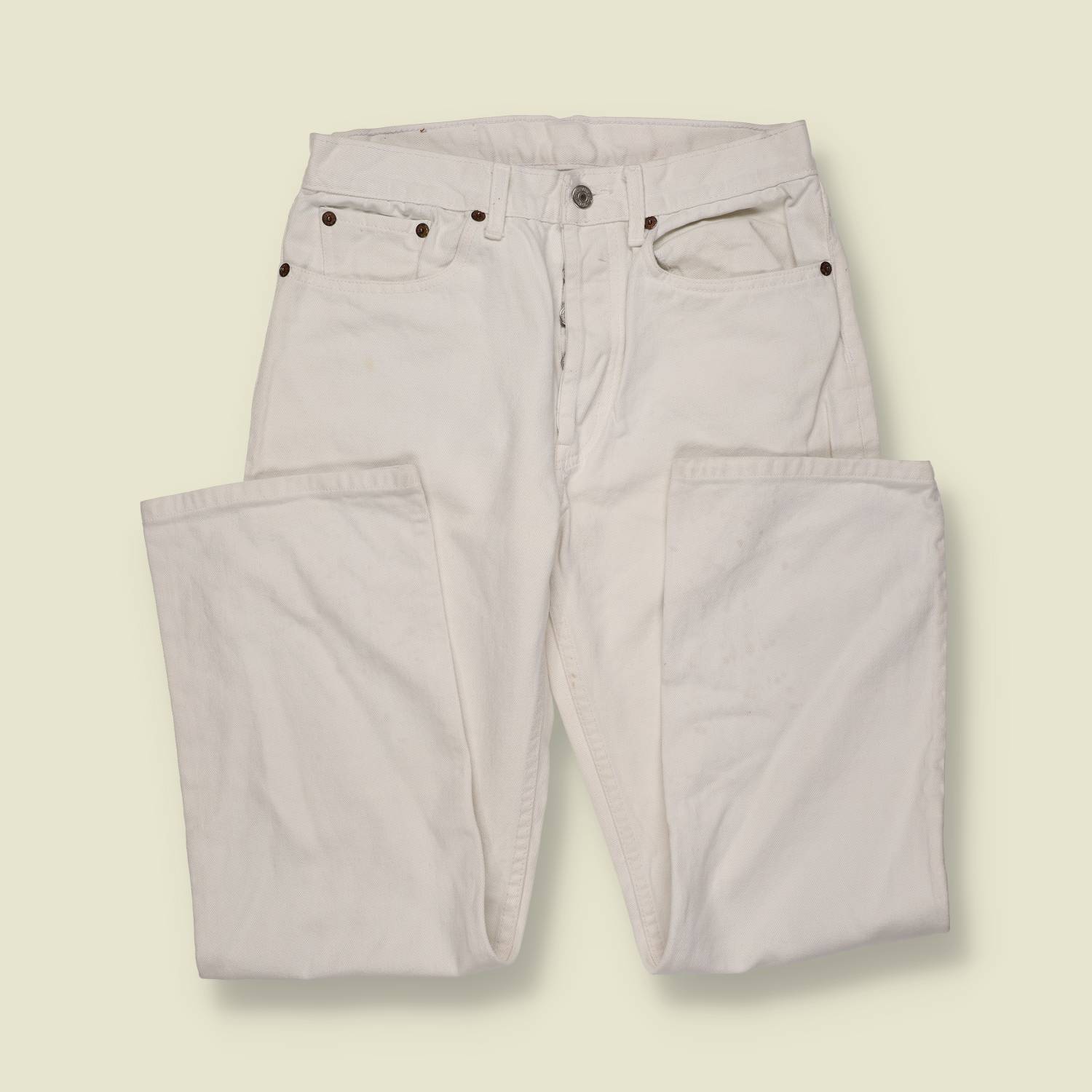 1960s | Levi’s | Big E 501 – White Denim - w28