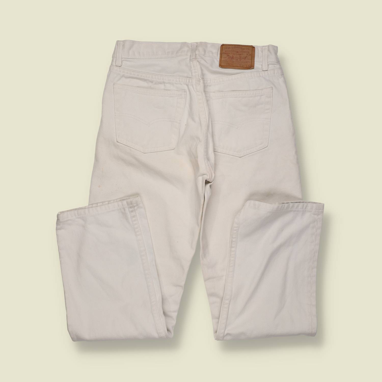 1960s | Levi’s | Big E 501 – White Denim - w28