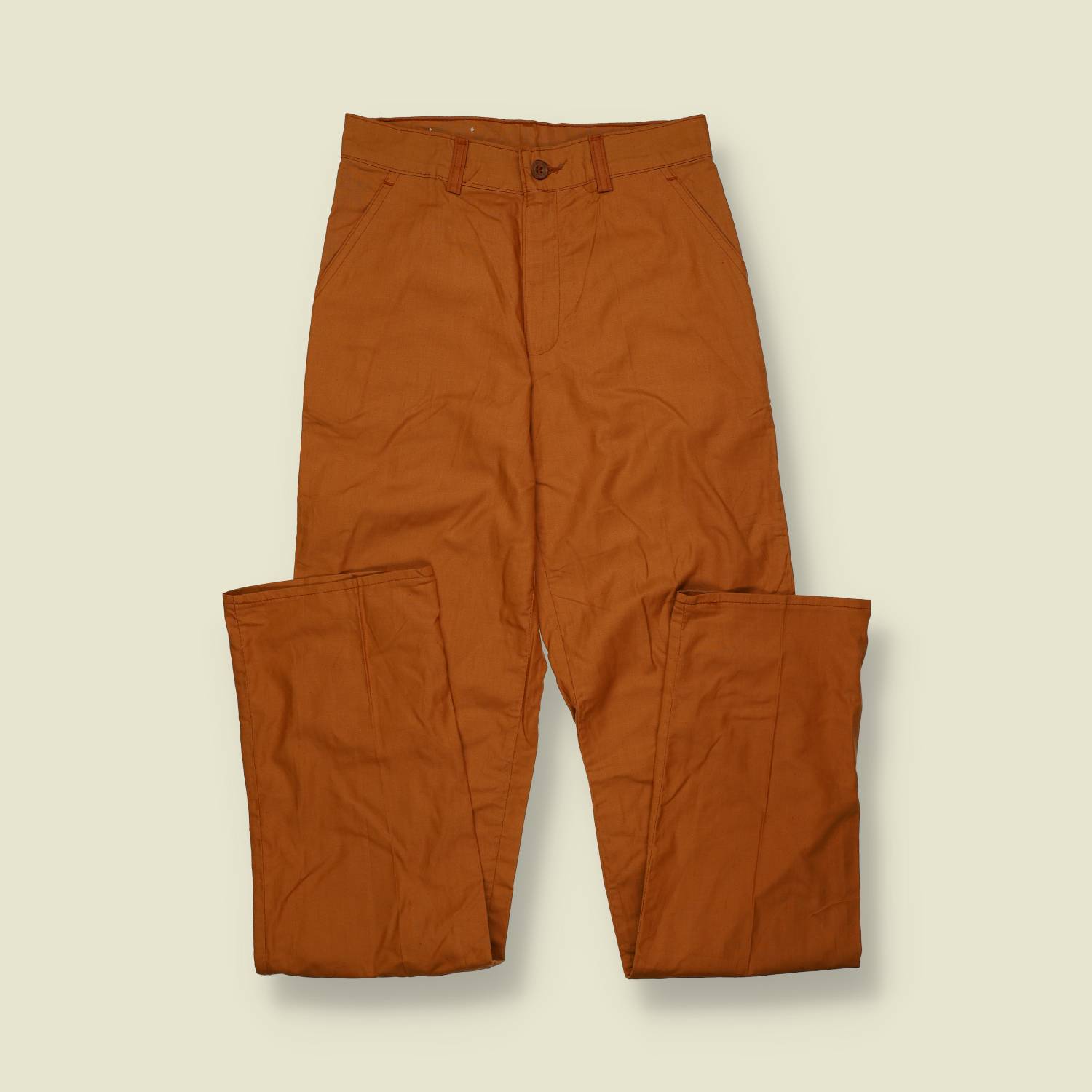 1970s | Levi’s Deadstock Chino Trousers – Brown - w26