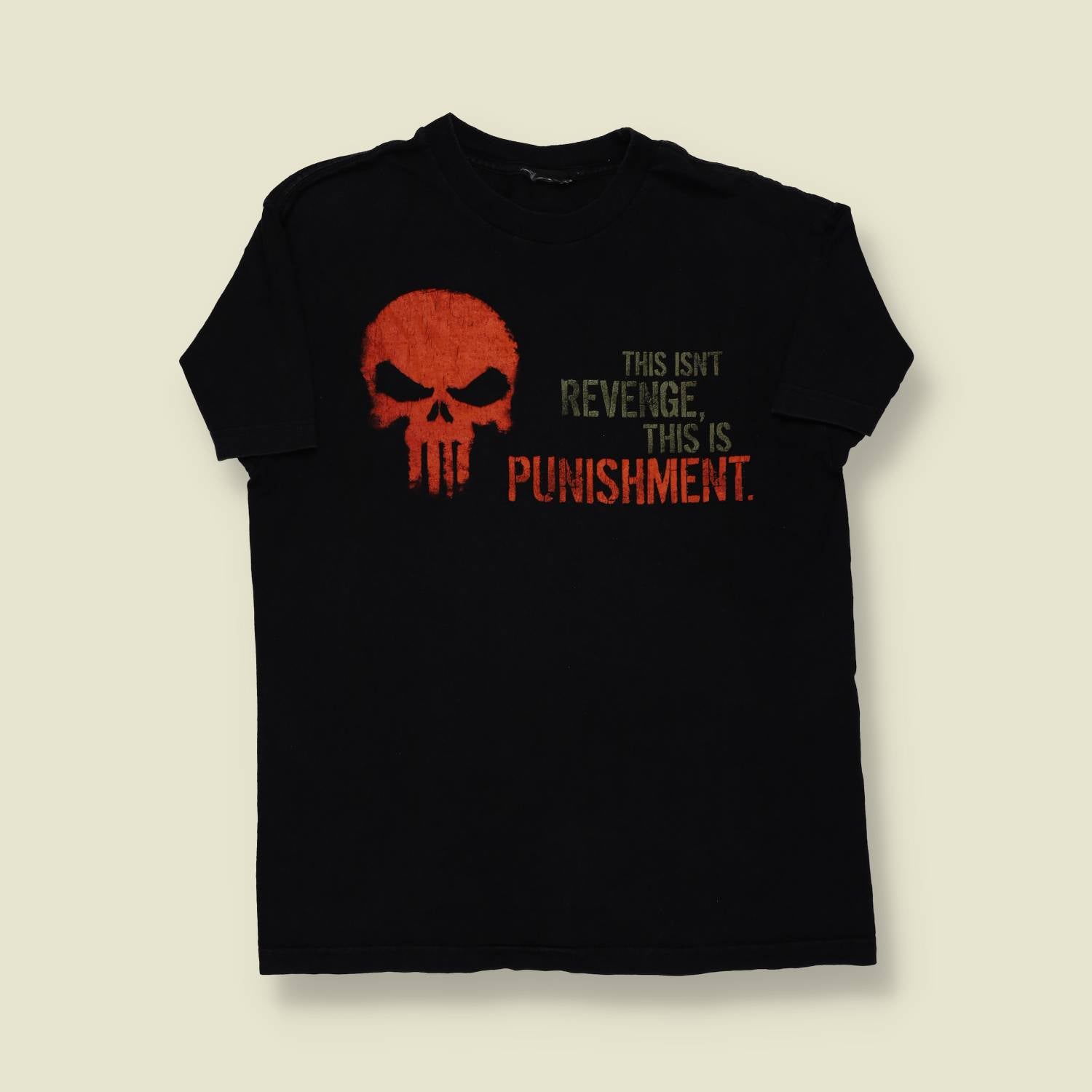 2000s | Marvel | The Punisher Tee – Black - S