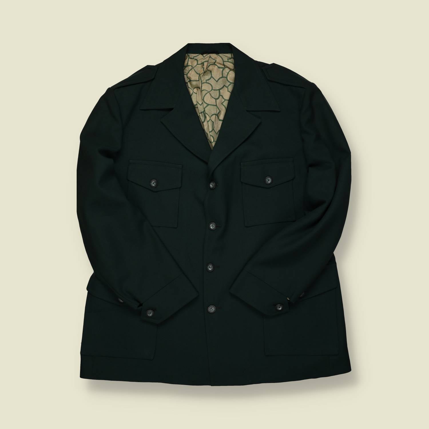 1970s | Manstyle | Leisure Jacket – Deep Forest Green - L