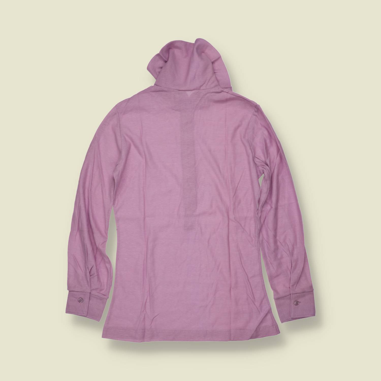 1970s | TGL | Mauve Cotton Pullover Top - 10