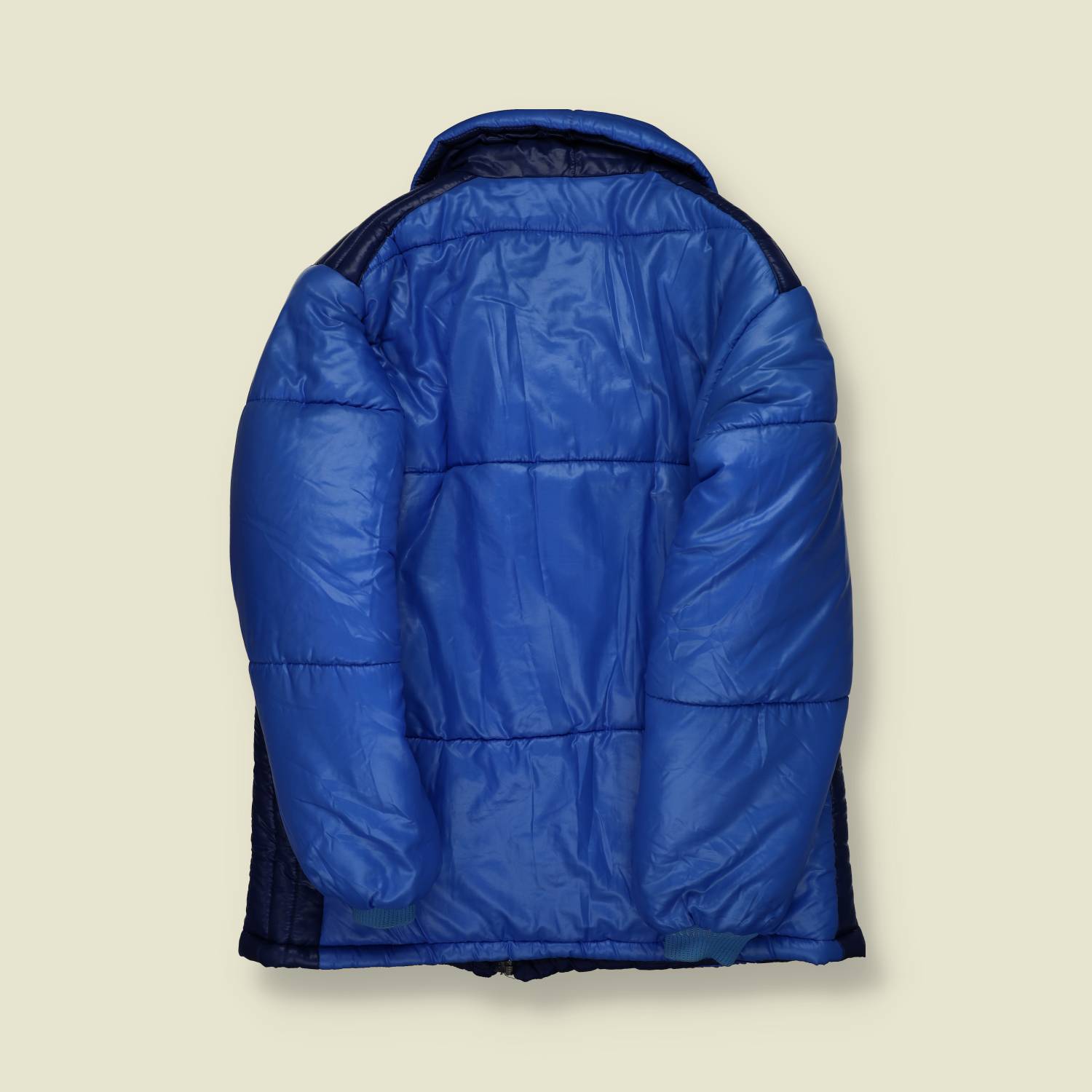 1970s | Coveri | Down Puffer Jacket | Blue – L