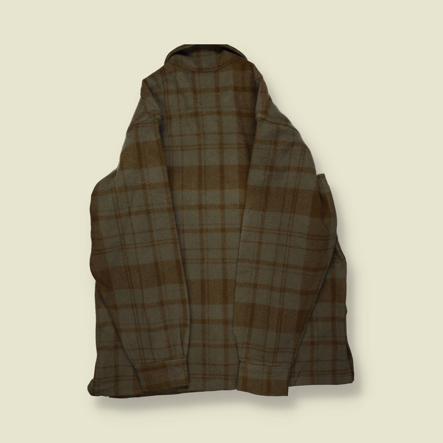 1970s | Orvis | Wool Shacket | Plaid – XL