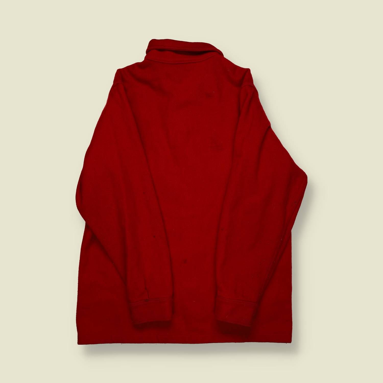 1960s | BSA | Wool Shirt | Red – XL