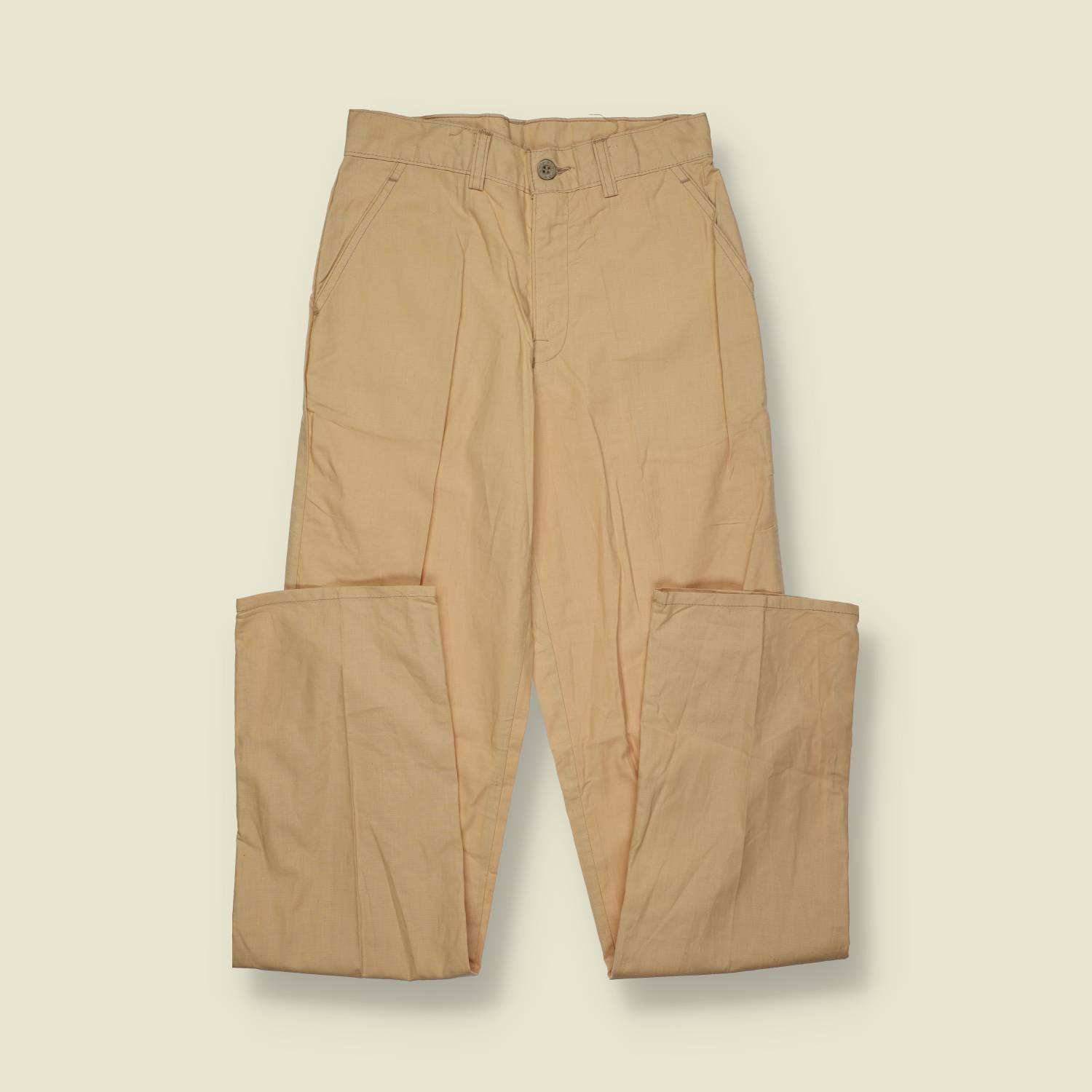 1970s | Levi’s | Deadstock | Lightweight Chino Trousers | Sand – w24