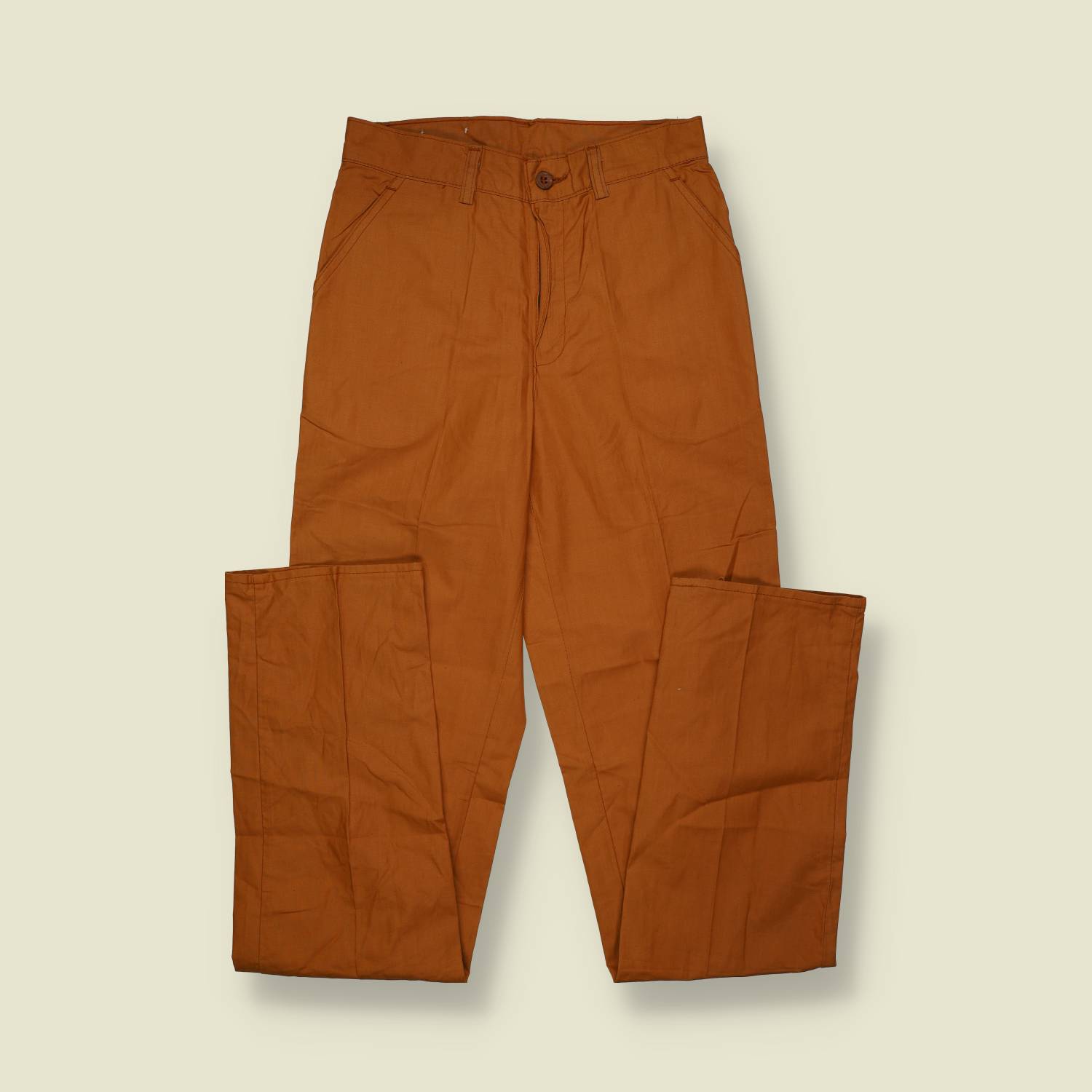 1970s | Levi’s | Deadstock | Lightweight Chino Trousers | Brown – w27