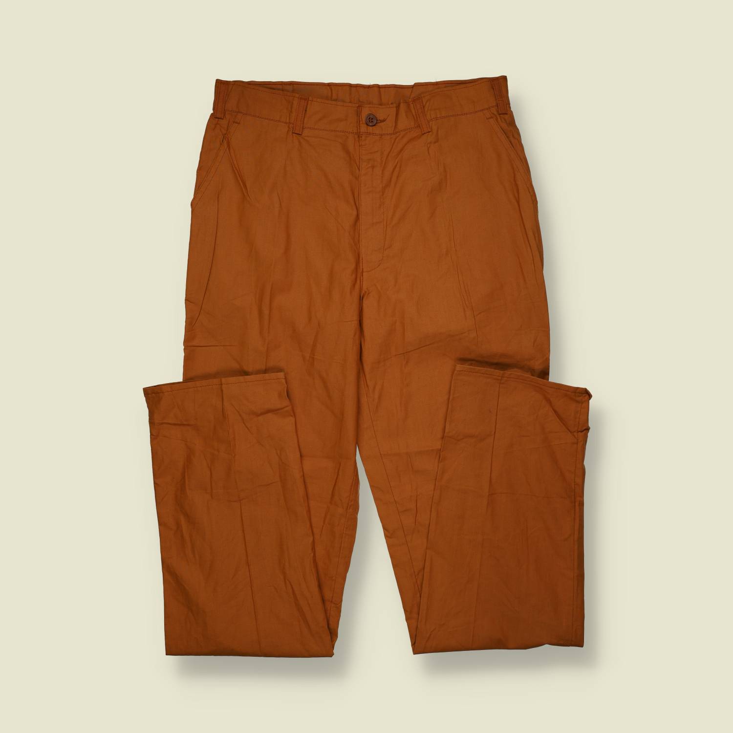 1970s | Levi’s | Deadstock | Lightweight Chino Trousers | Brown – w32